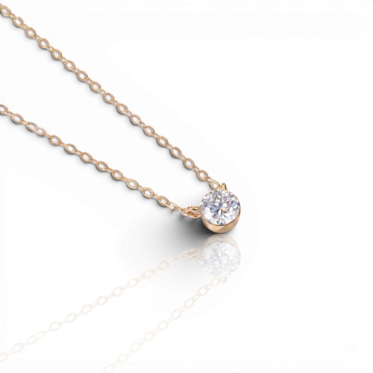 18K Yellow Gold Vermeil / 1.00 CARAT