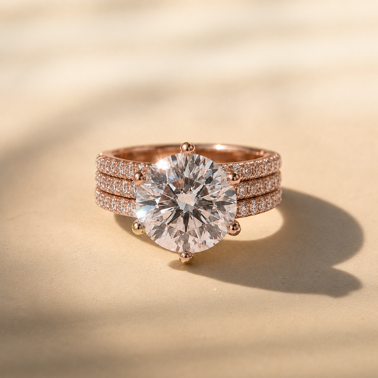 18K Rose Gold Vermeil