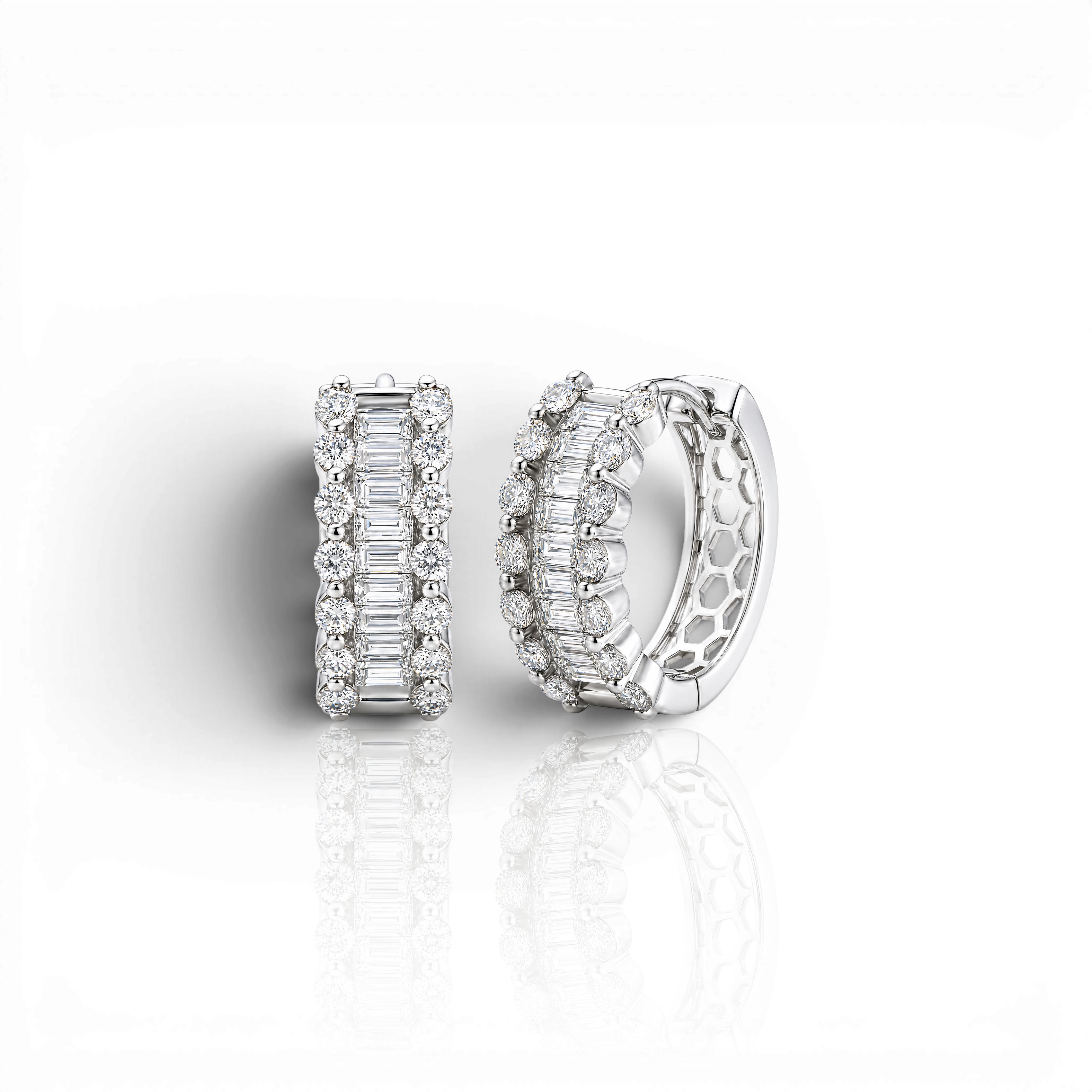 18K White Gold Vermeil