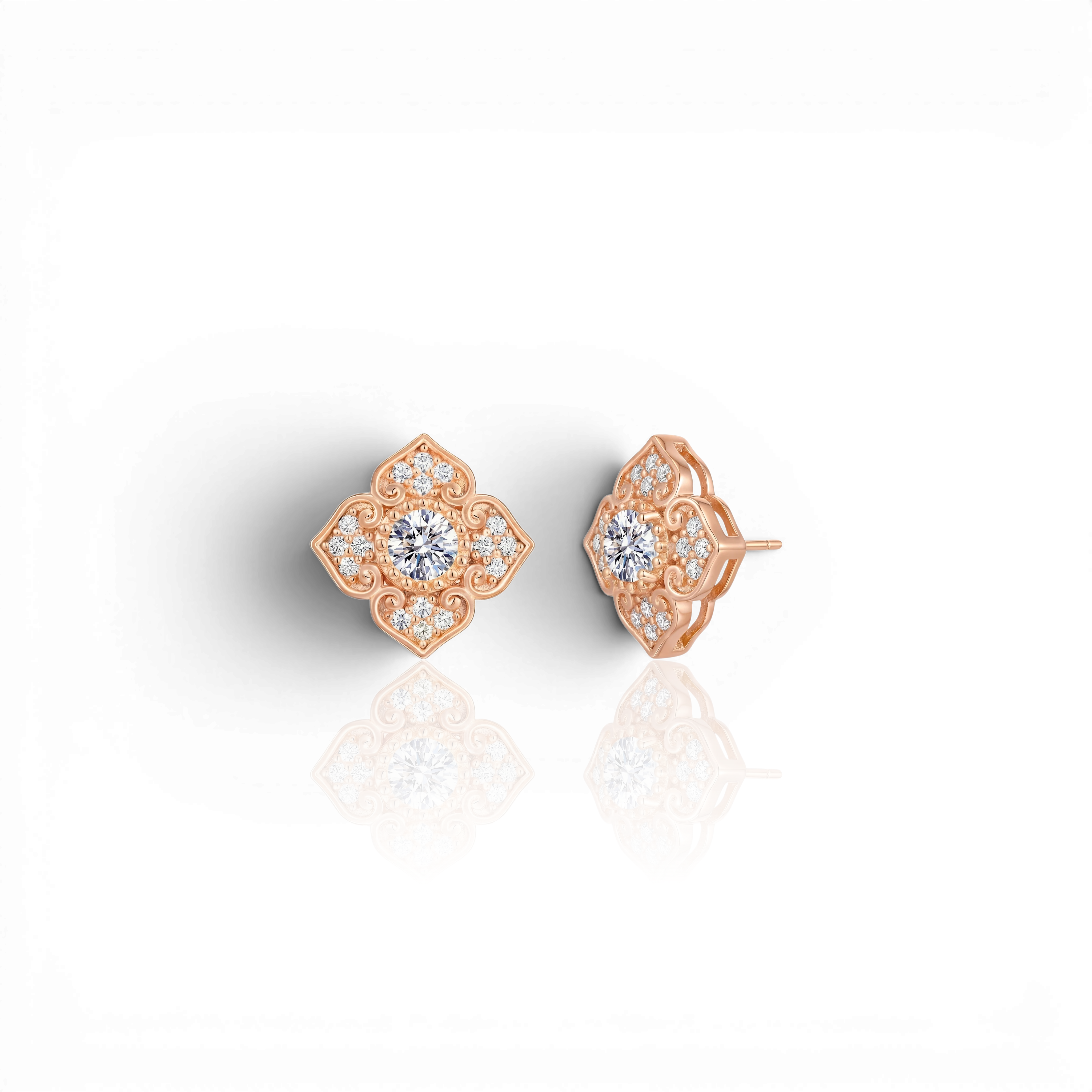18K Rose Gold Vermeil
