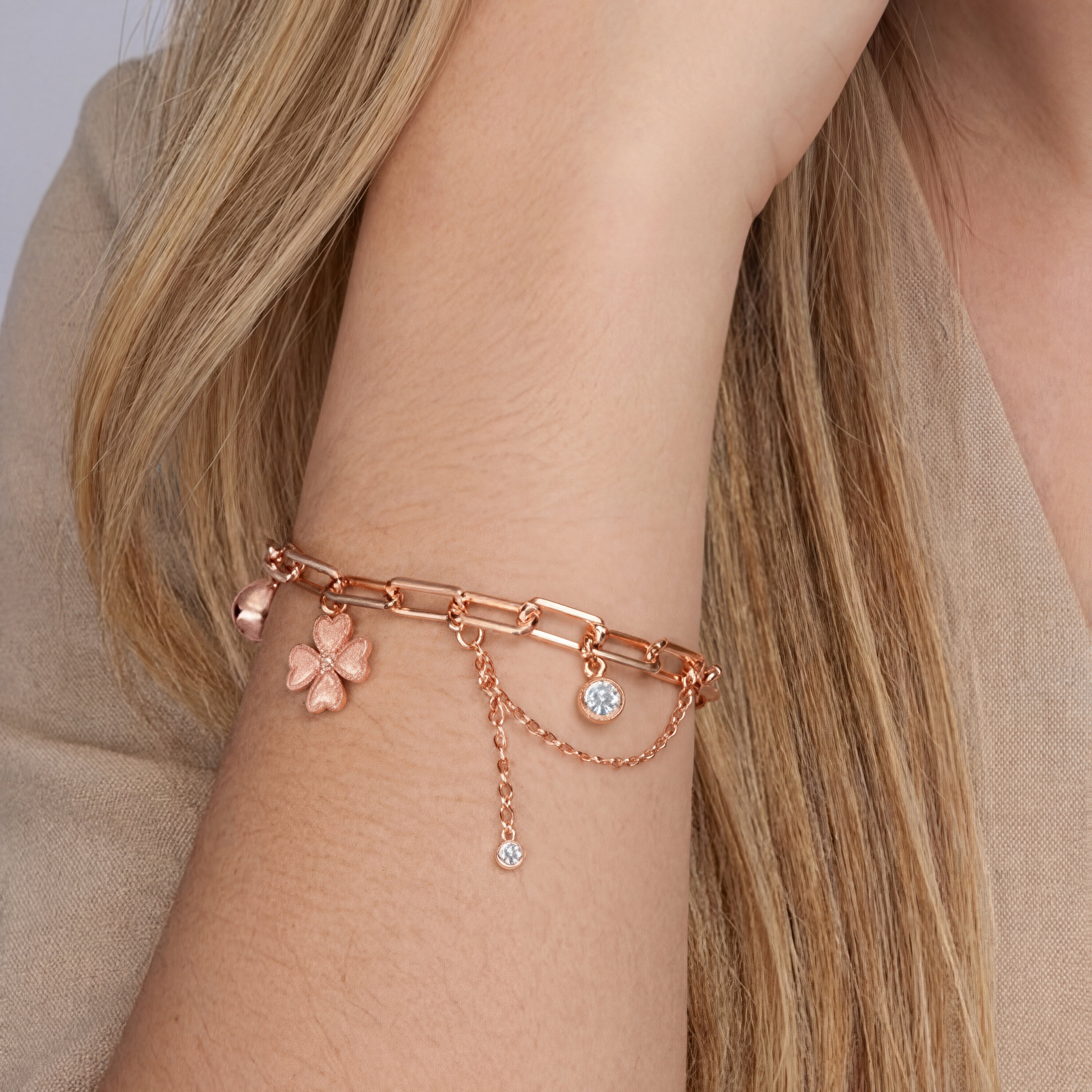 Charme Doré Bracelet