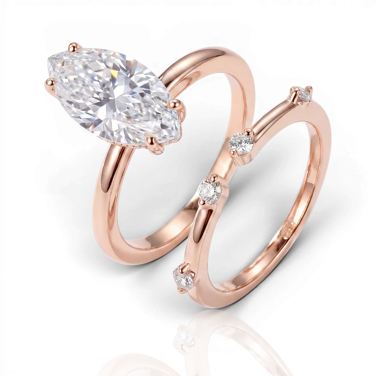 18K Rose Gold Vermeil