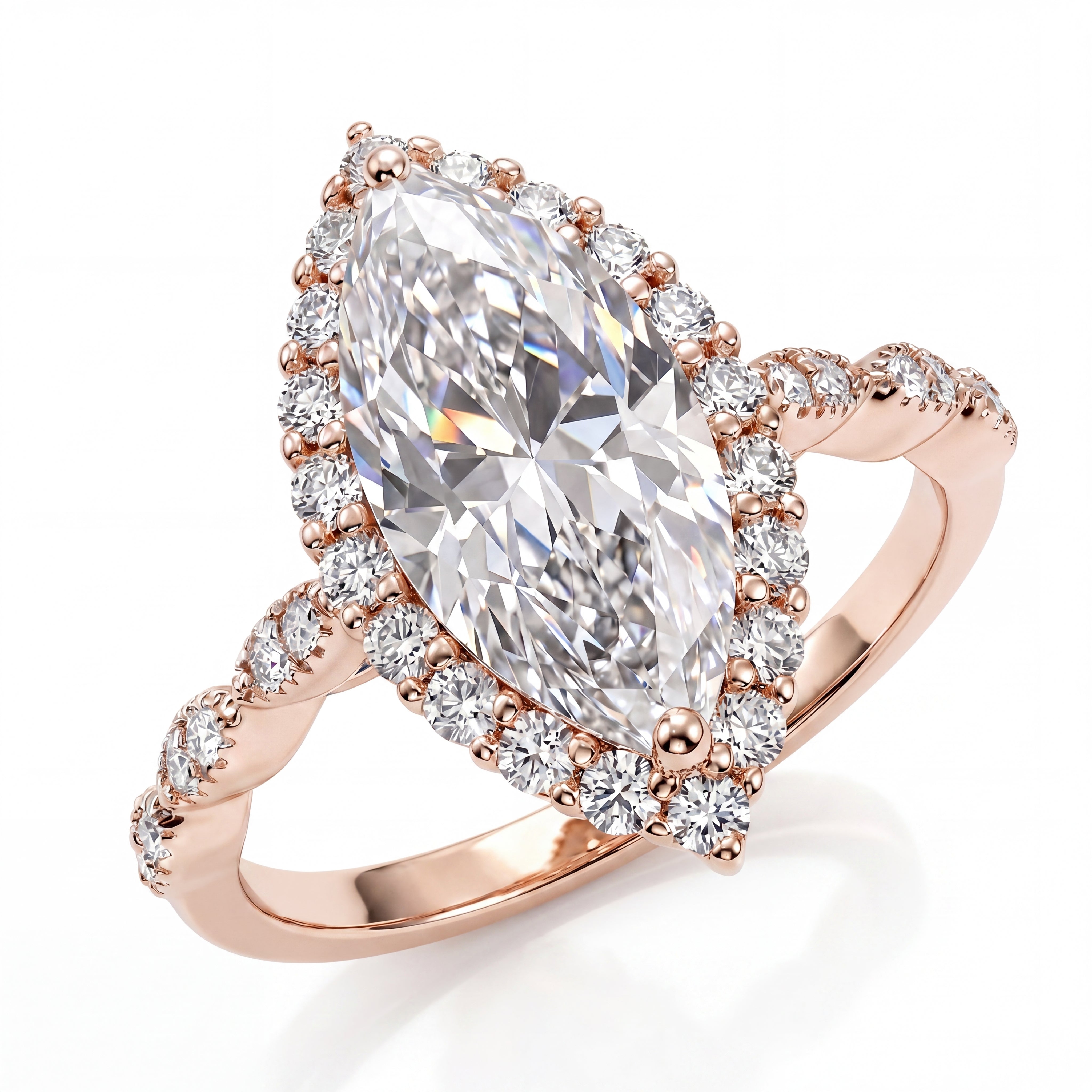 Marquis Éclat Ring