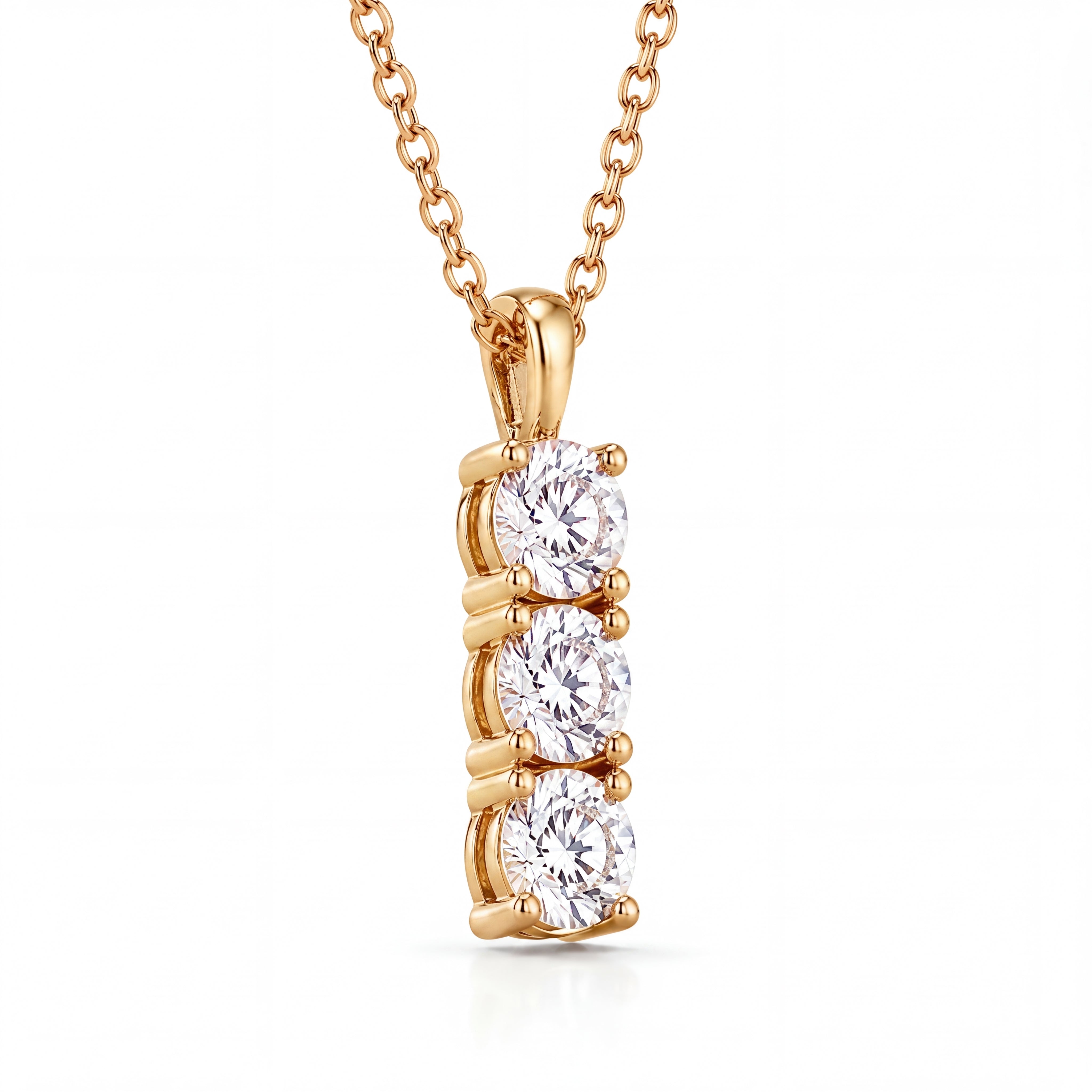 Trois Lumières Necklace