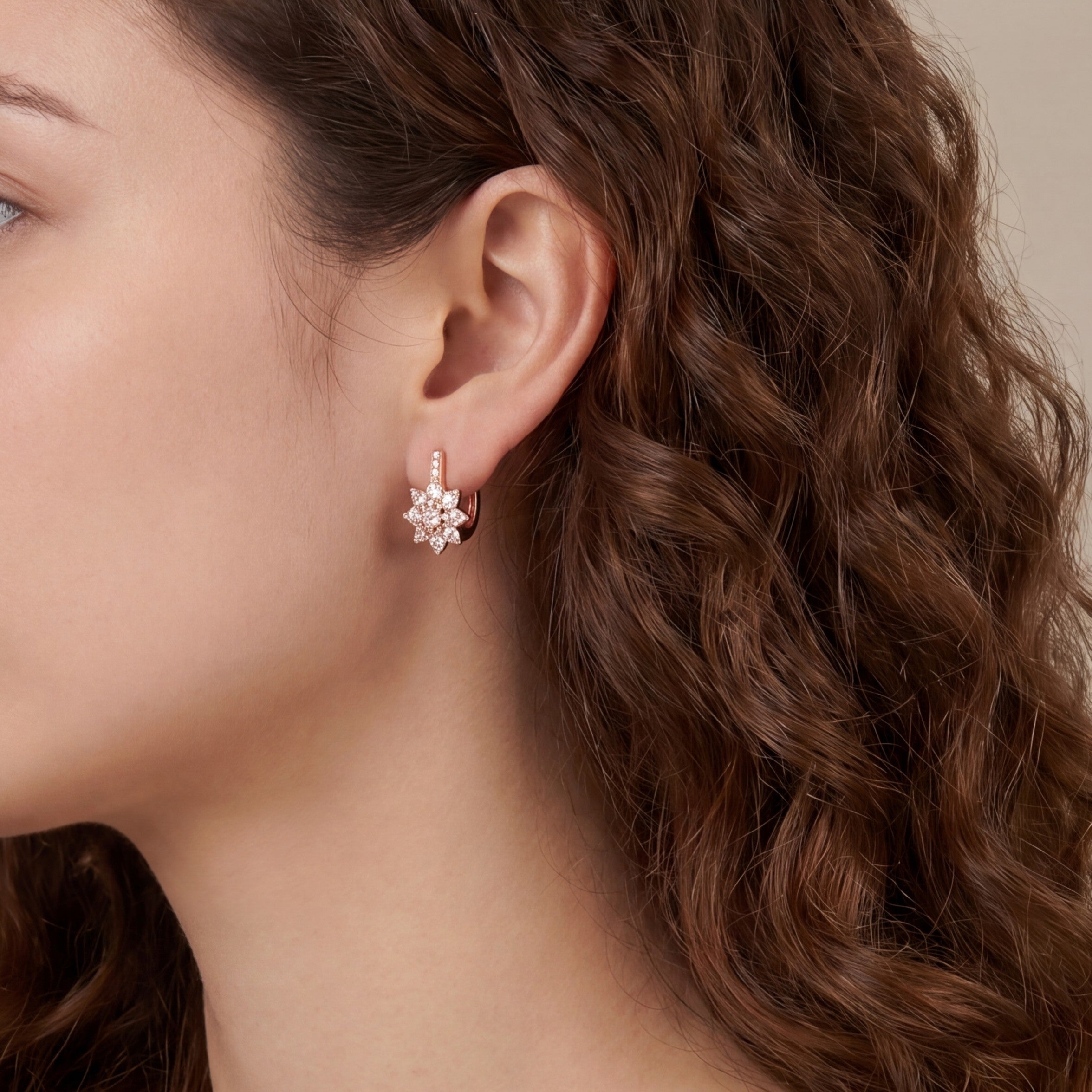 Fleur Royale Drop Earrings
