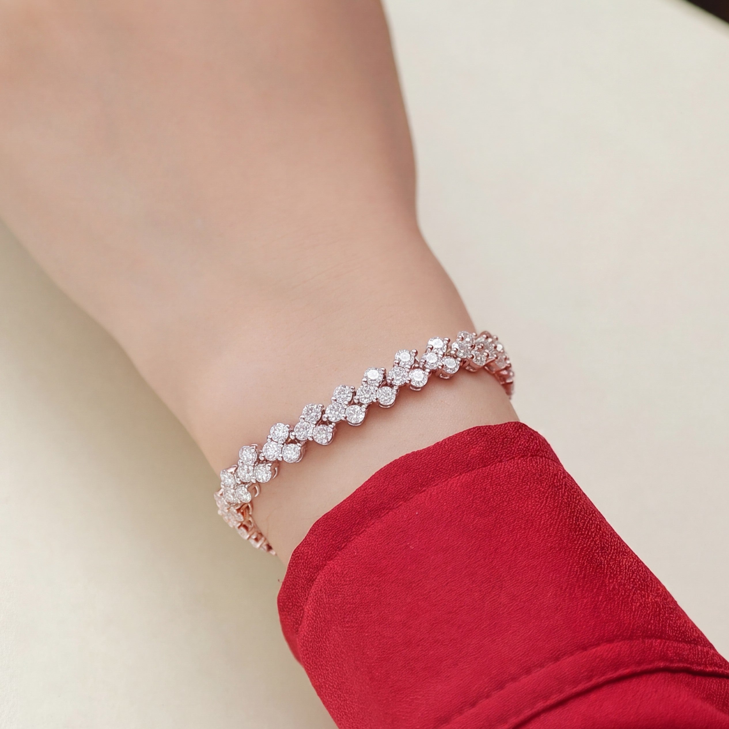 Étoile Royale Tennis Bracelet