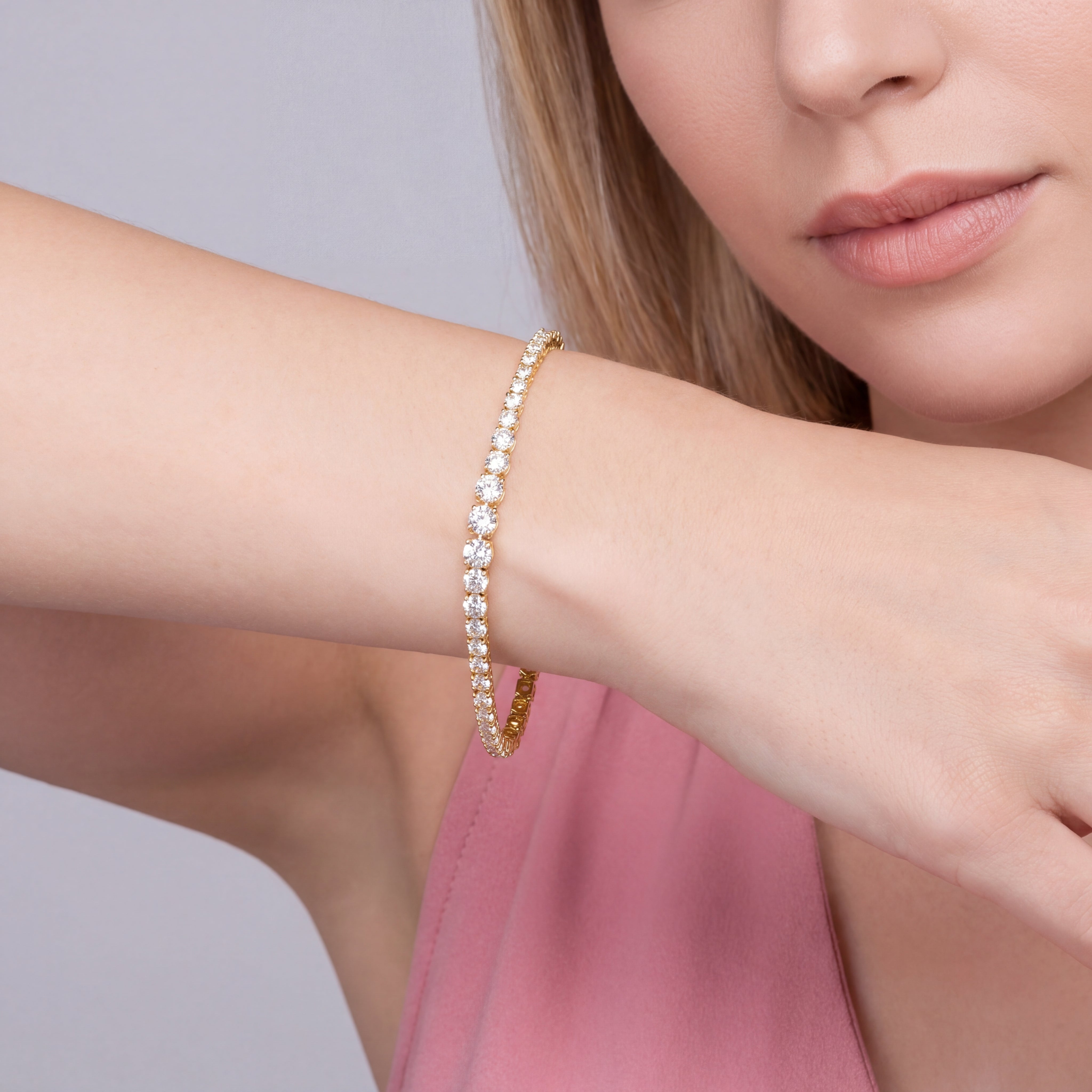Éclat Harmonie Tennis Bracelet