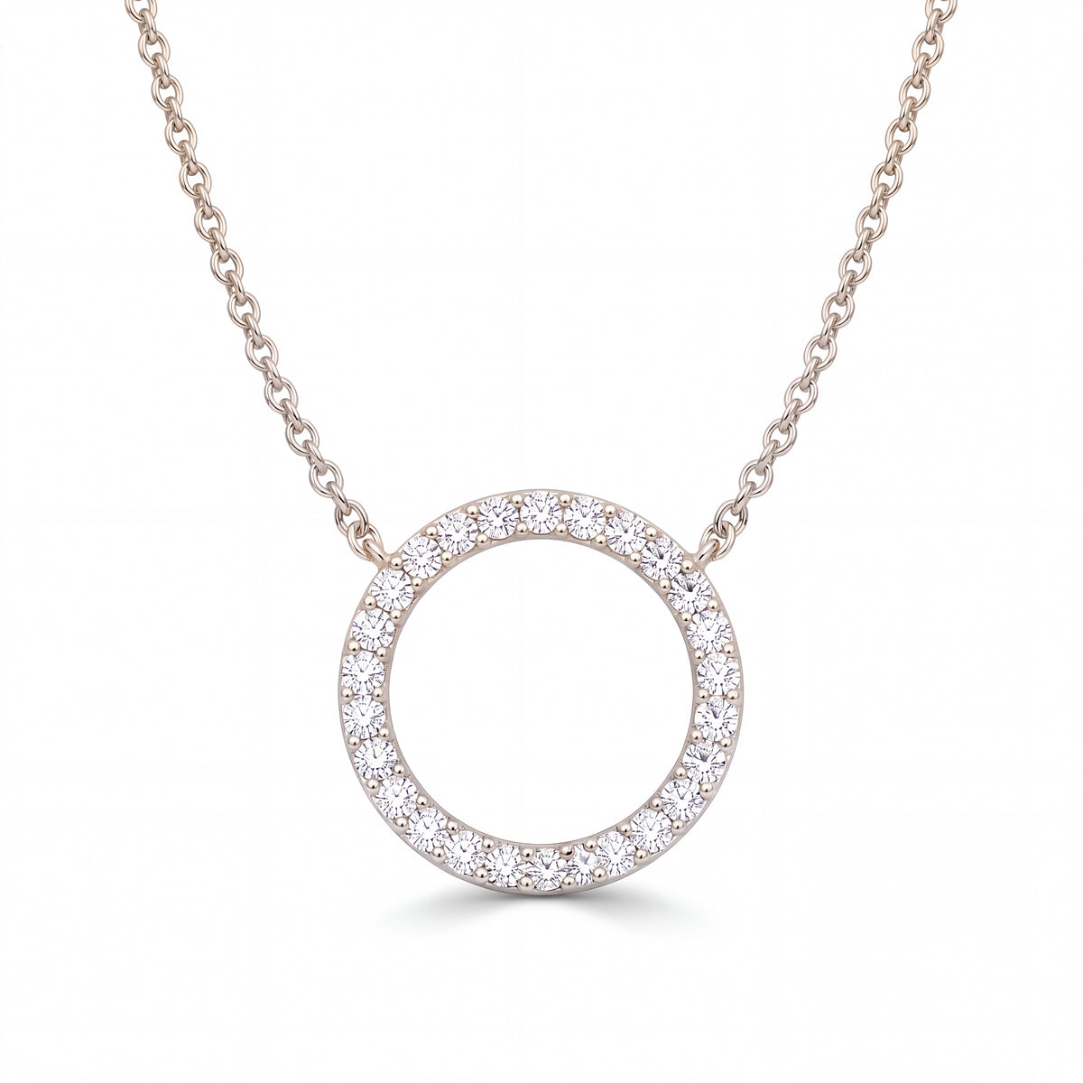 18K White Gold Vermeil