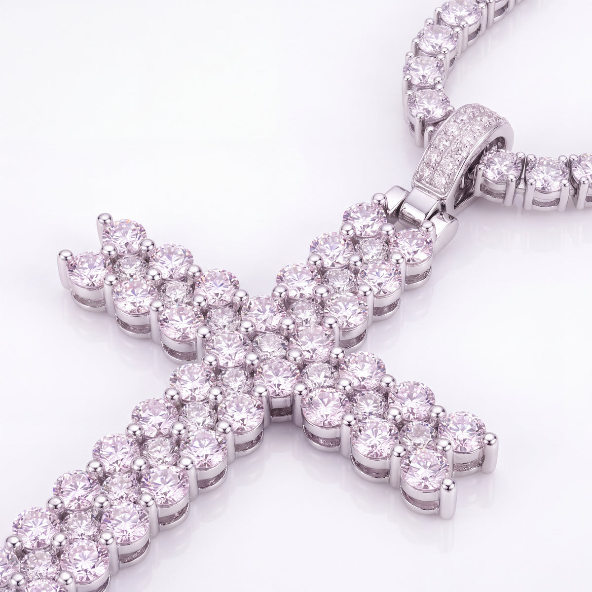 18K White Gold Vermeil