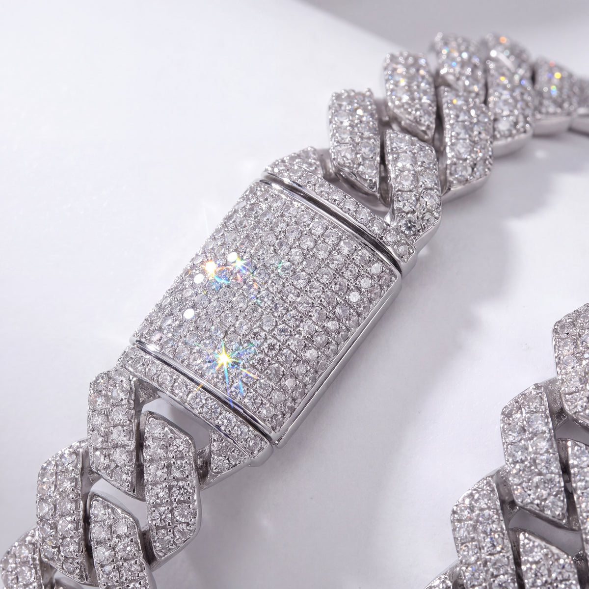 18K White Gold Vermeil