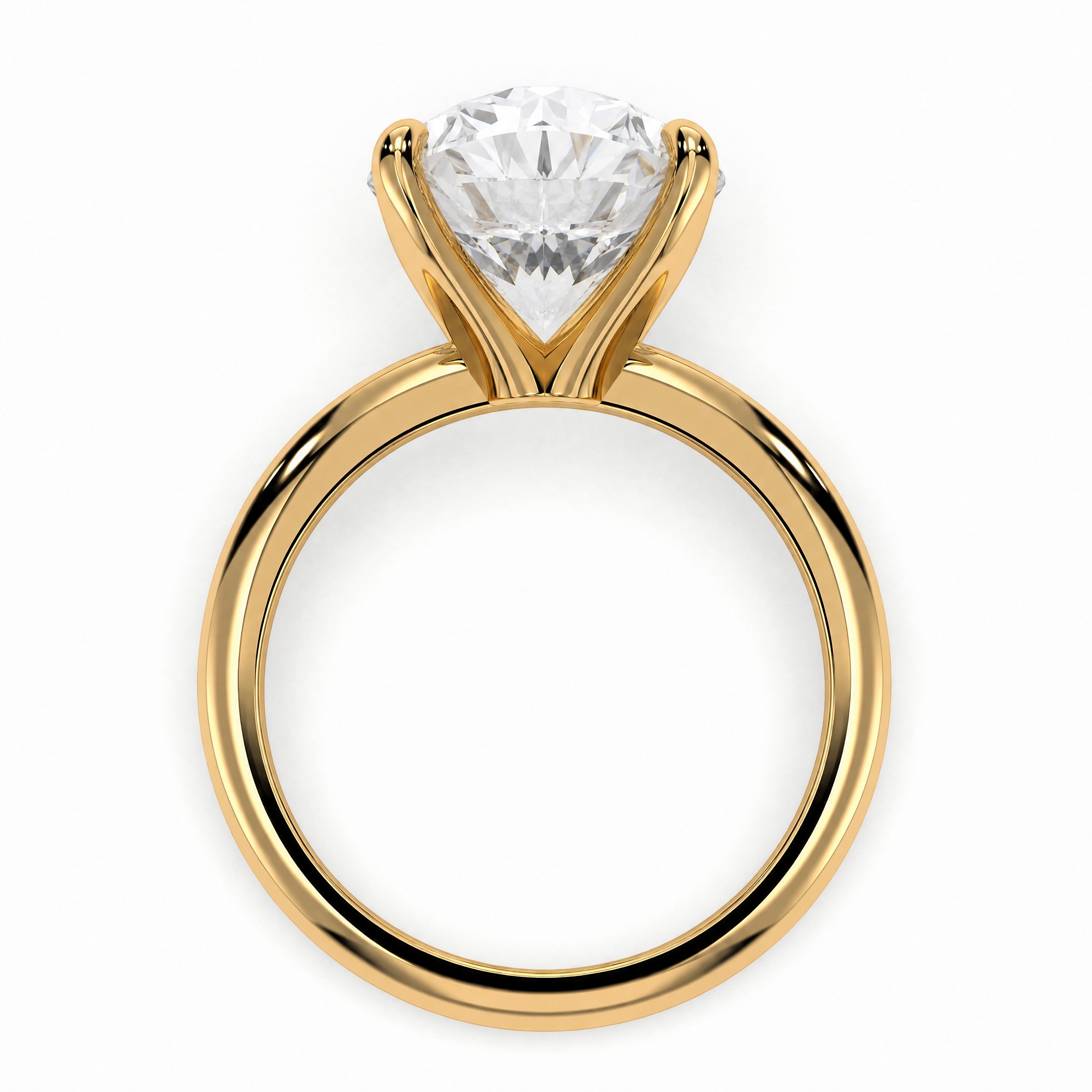 18K Yellow Gold Vermeil / 2.00 CARAT