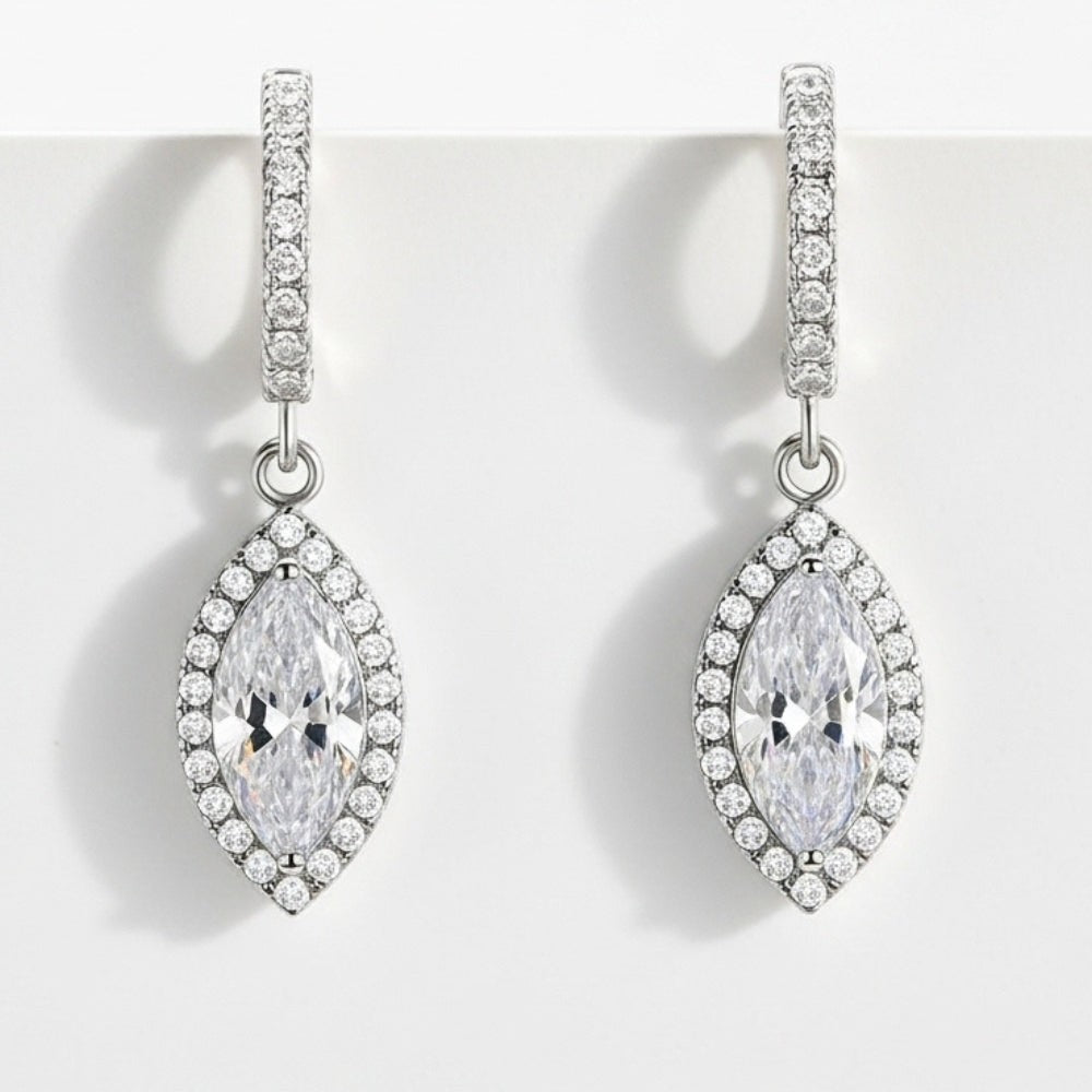 18K White Gold Vermeil