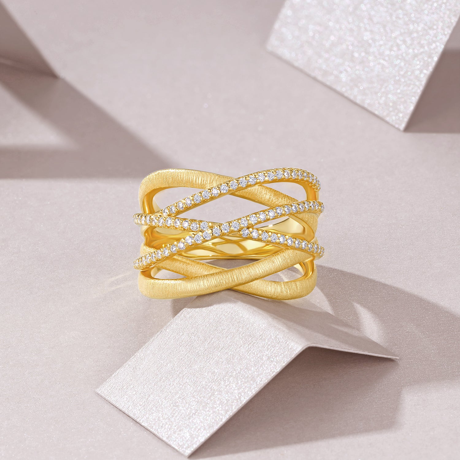 Étoile Entrelacée Ring