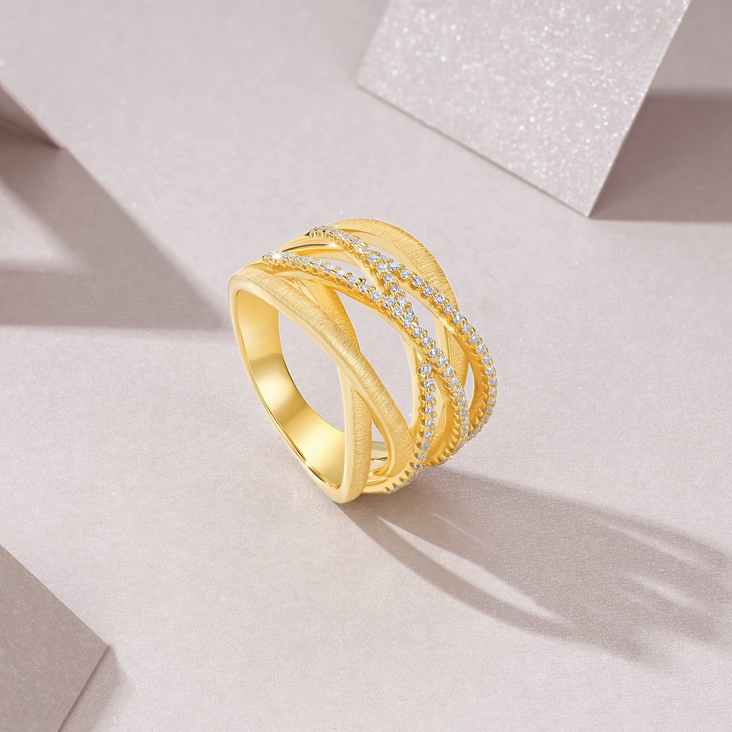 Étoile Entrelacée Ring