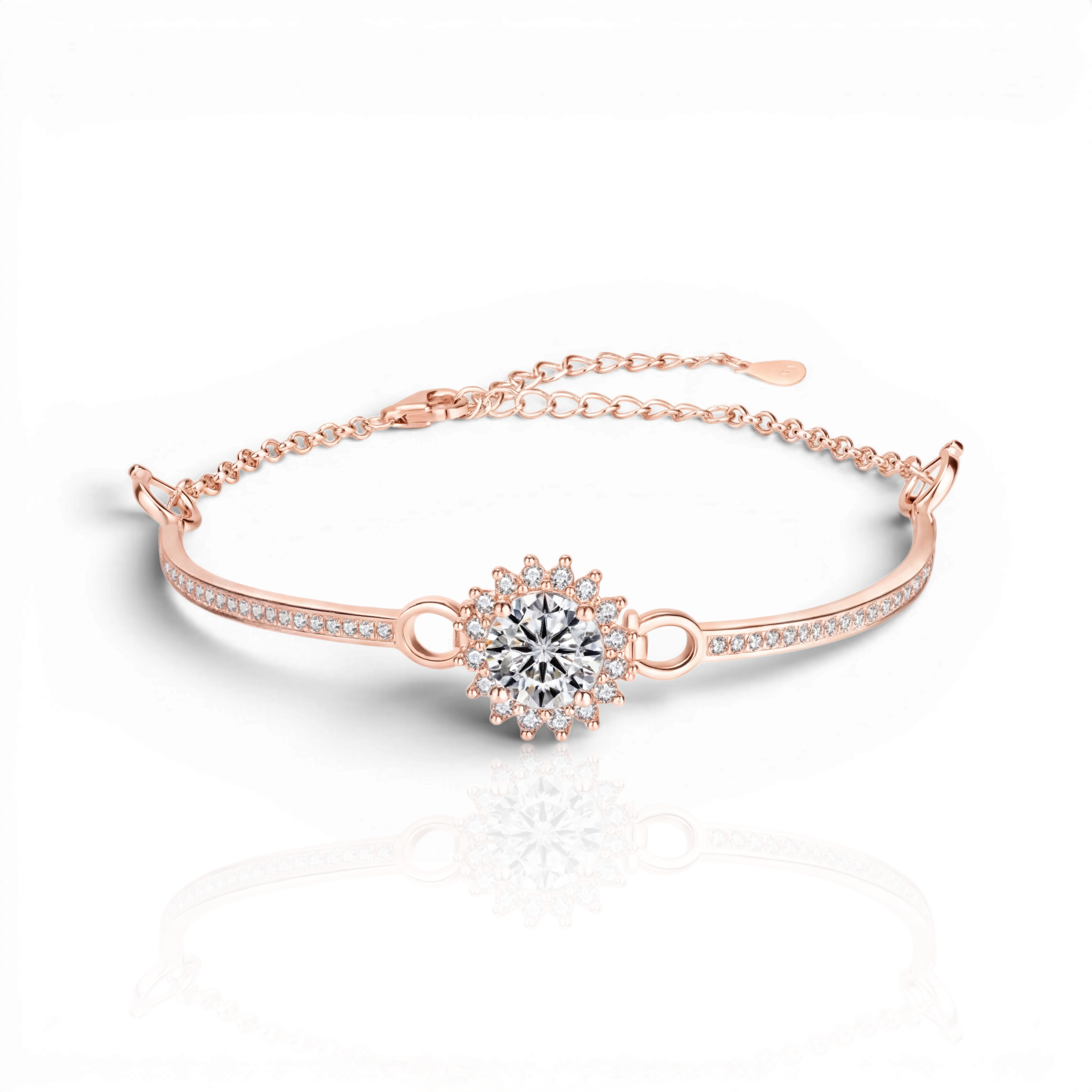 18K Rose Gold Vermeil / 2.00 CARAT