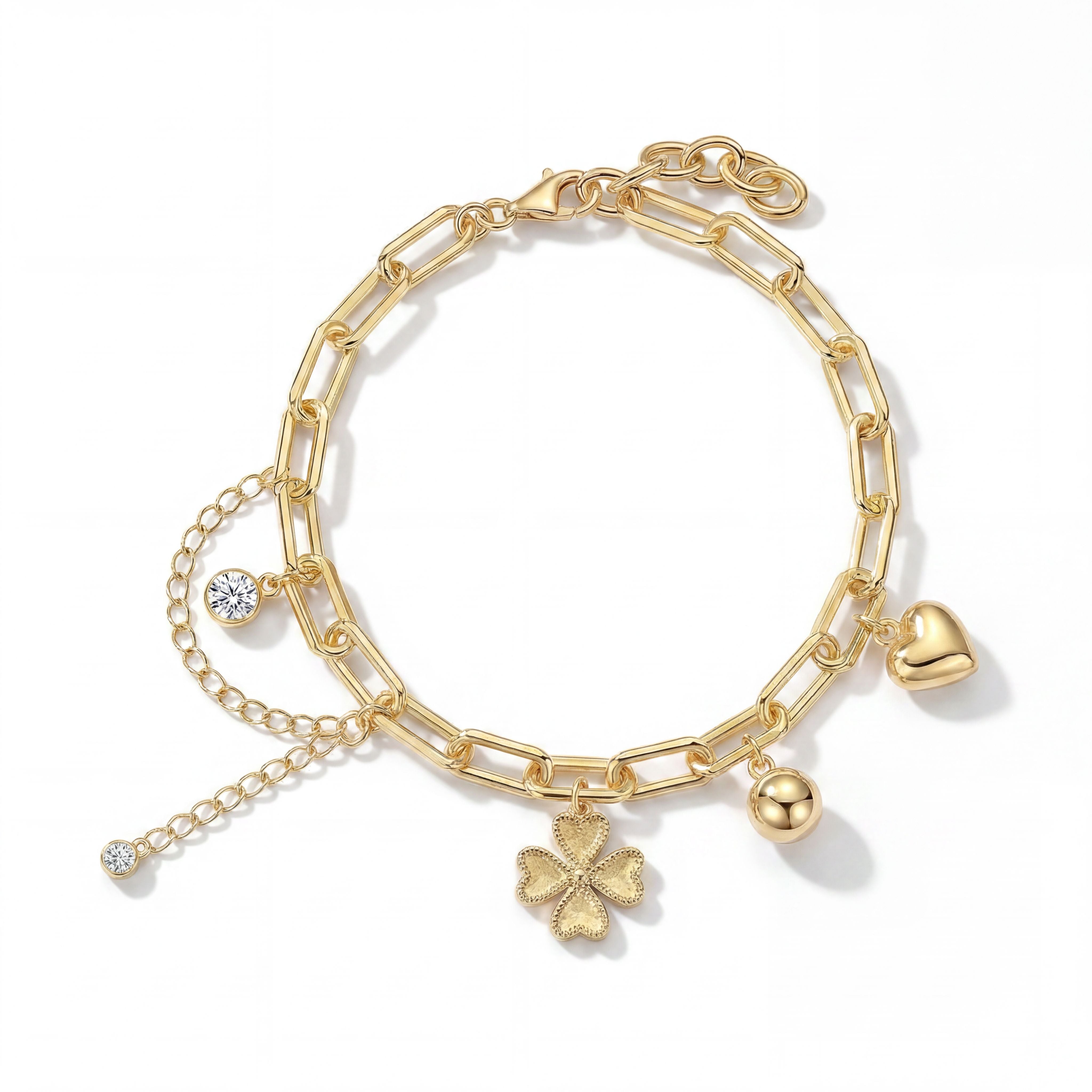 Charme Doré Bracelet