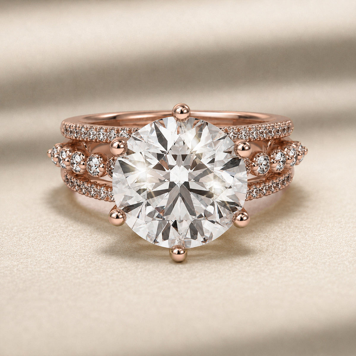 18K Rose Gold Vermeil