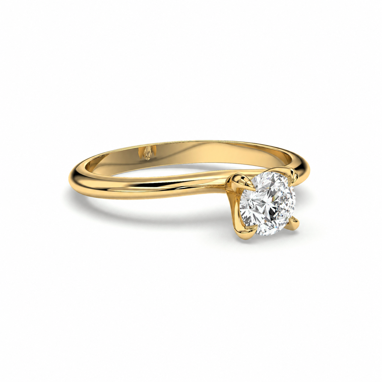 18K Yellow Gold Vermeil / 1.00 CARAT