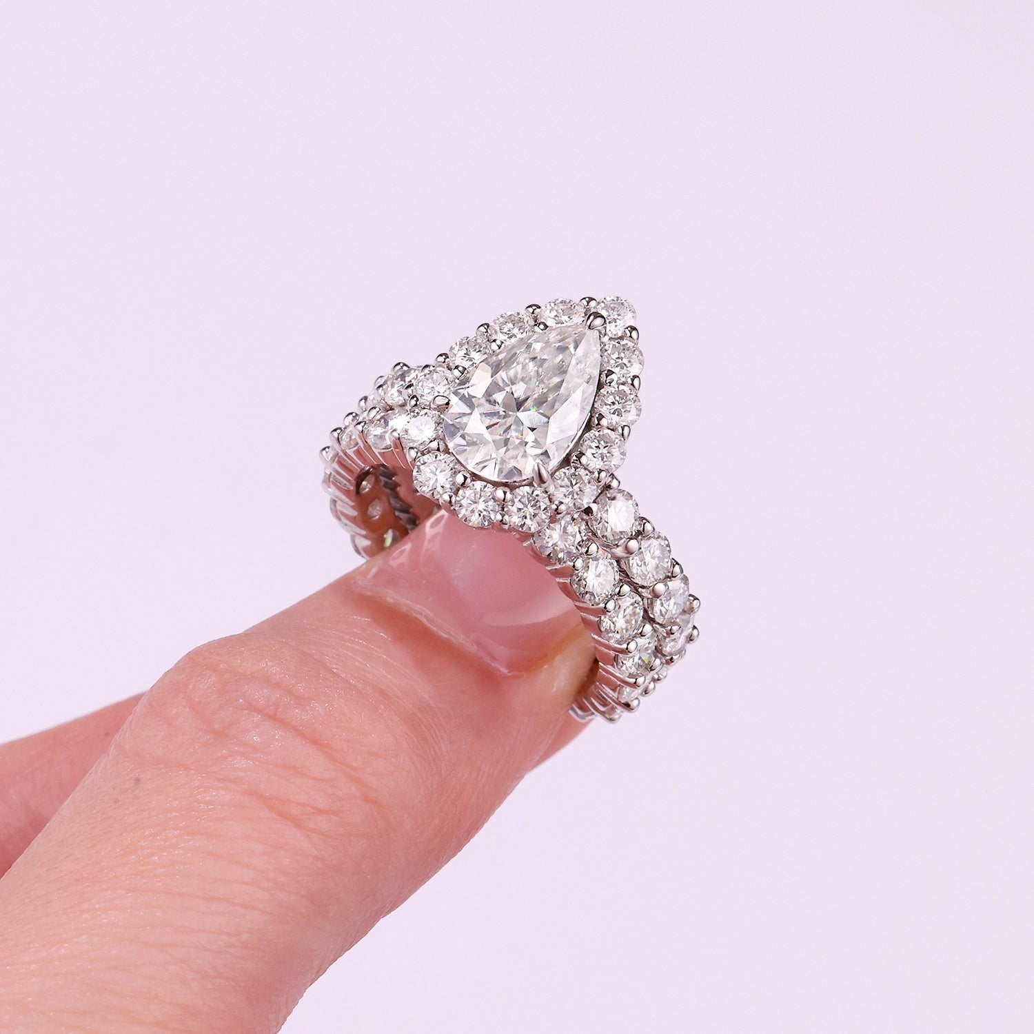 18K White Gold Vermeil