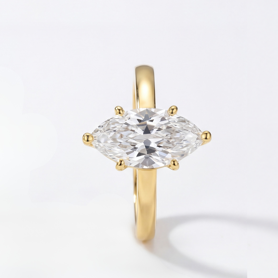 Navette Brillante Ring