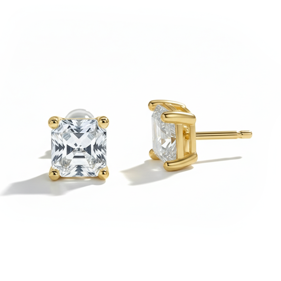 Carré Stud Earrings