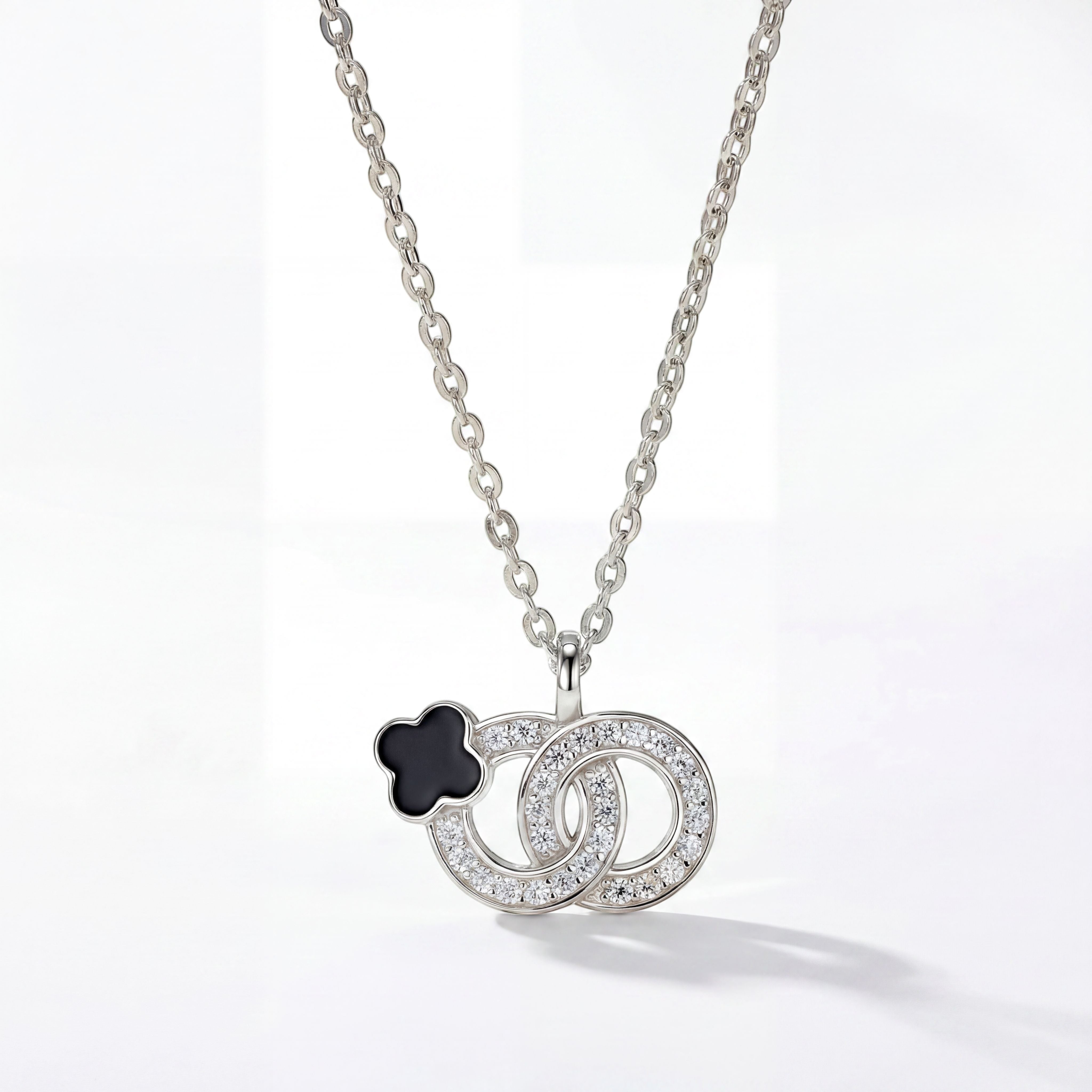 18K White Gold Vermeil