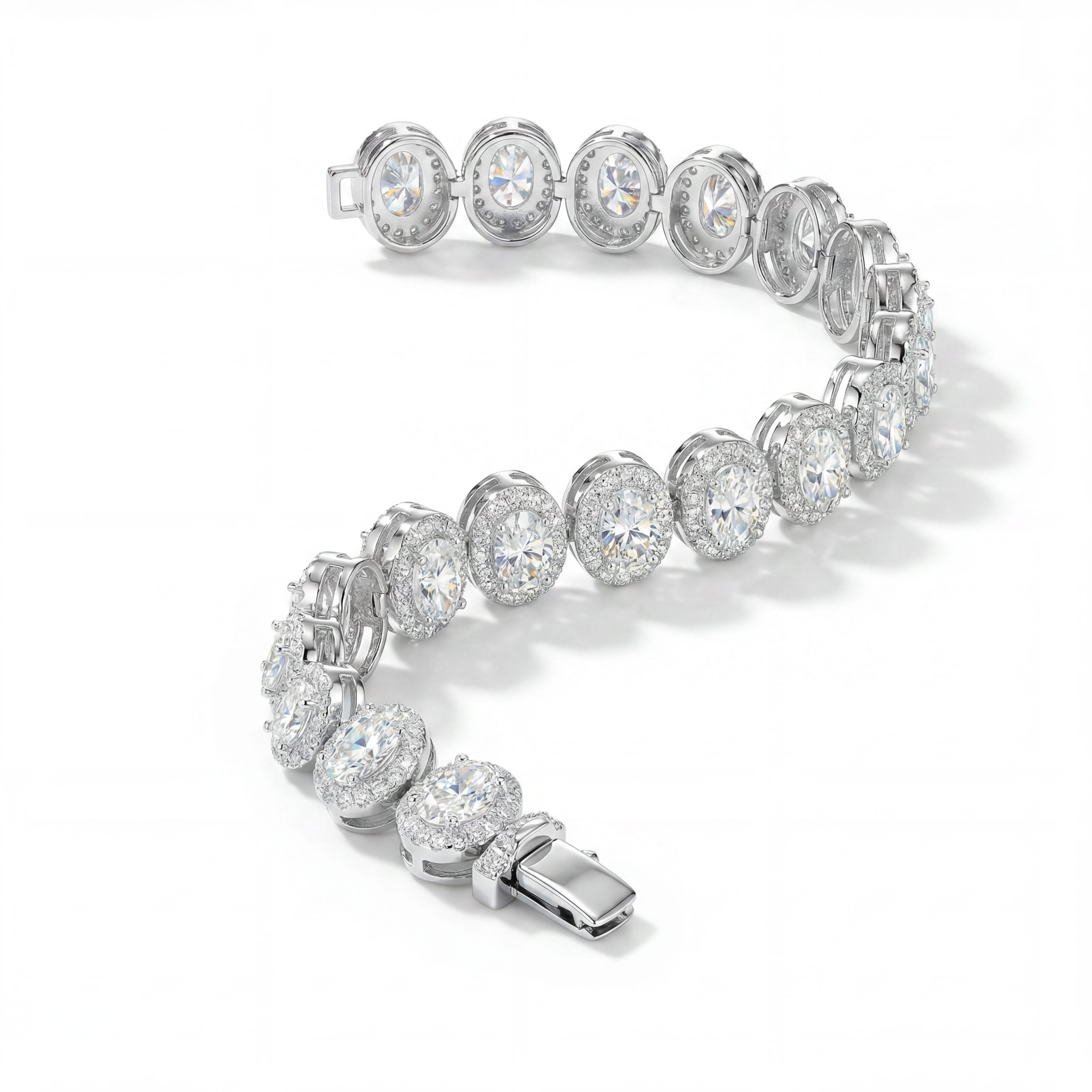 Halo Tennis Bracelet