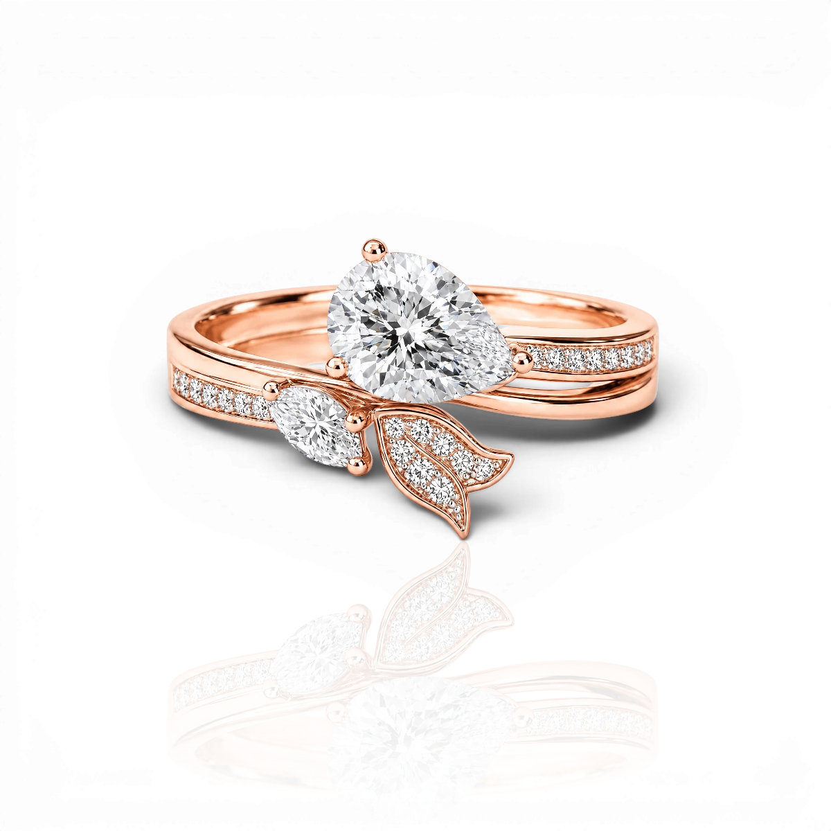 18K Rose Gold Vermeil