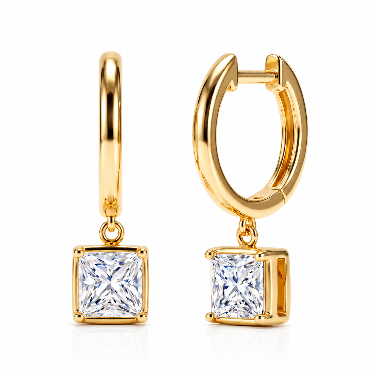 Carré Lumière Drop Hoops
