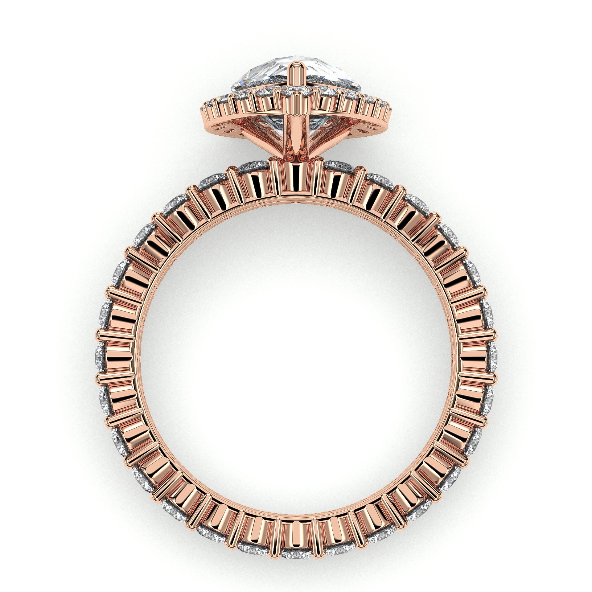 18K Rose Gold Vermeil