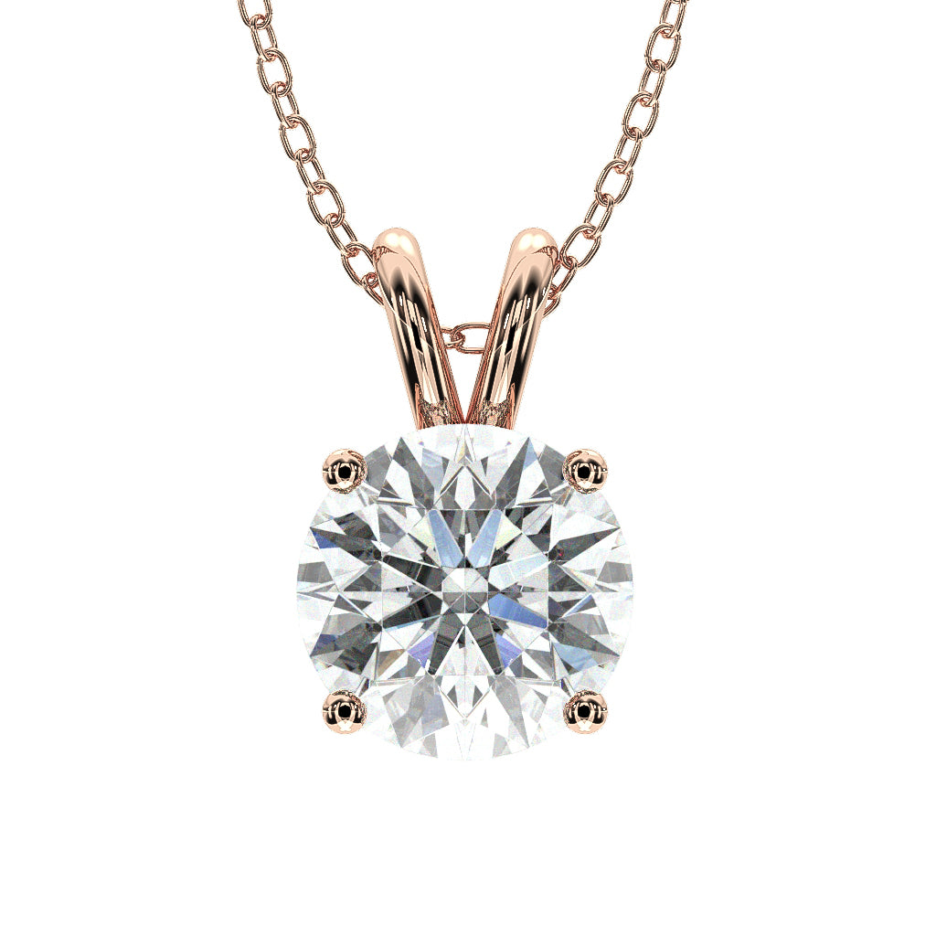 18K Rose Gold Vermeil / 5.00 CARAT