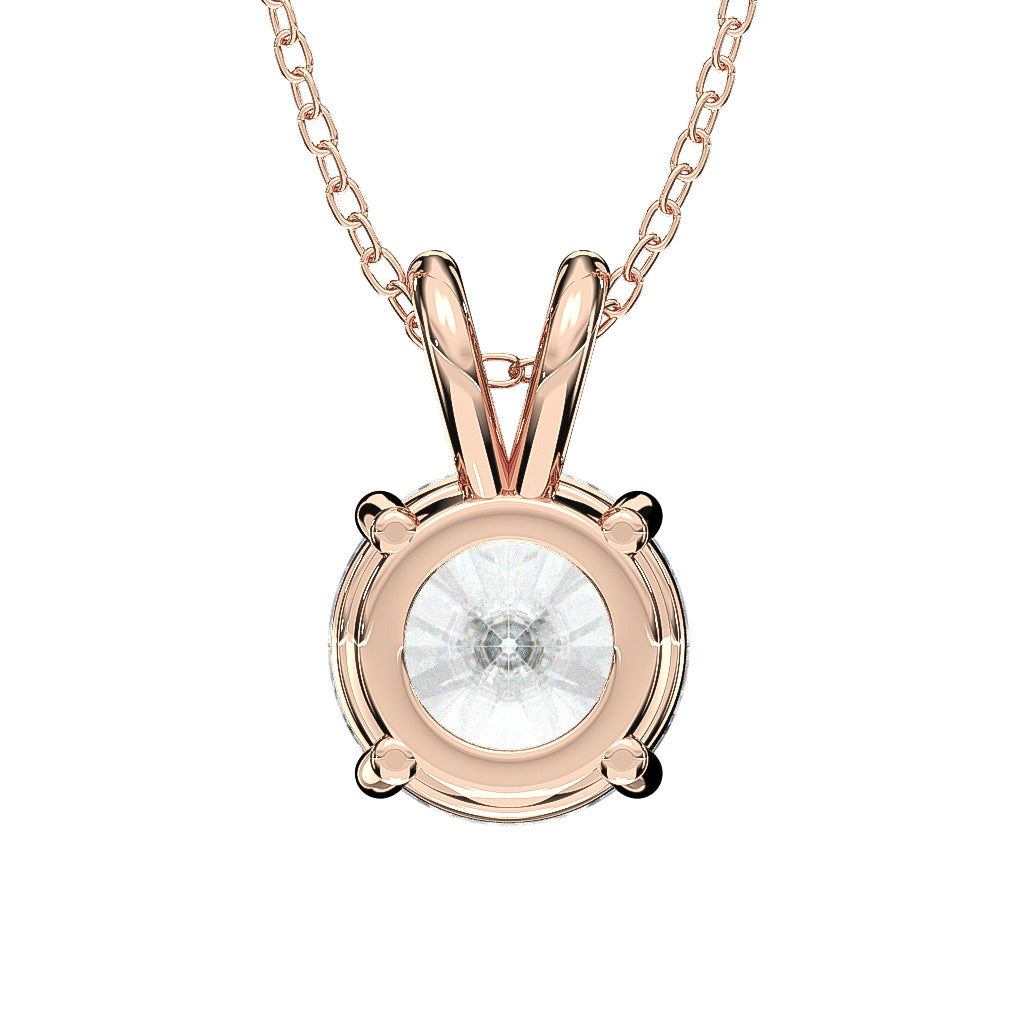 18K Rose Gold Vermeil / 5.00 CARAT