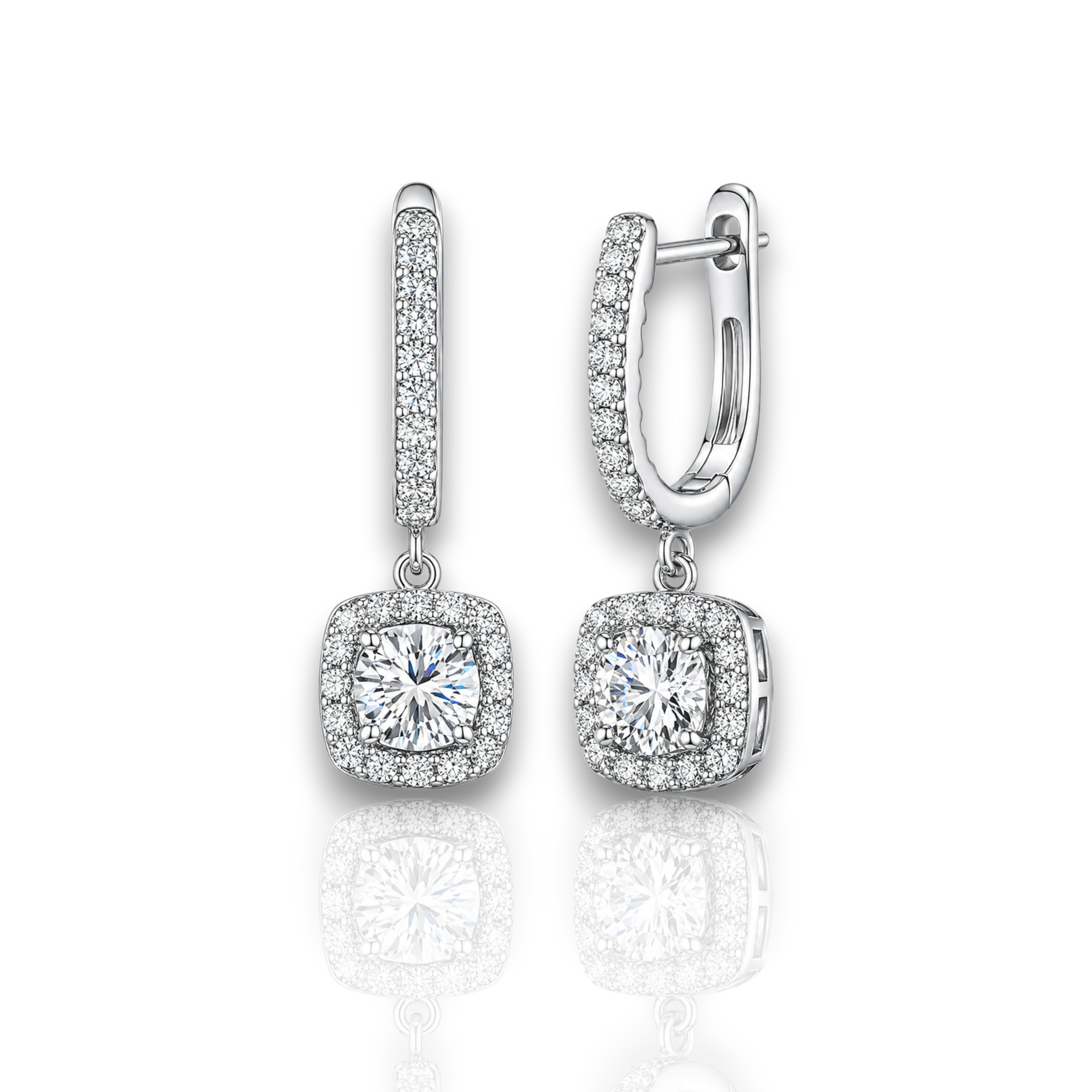 18K White Gold Vermeil