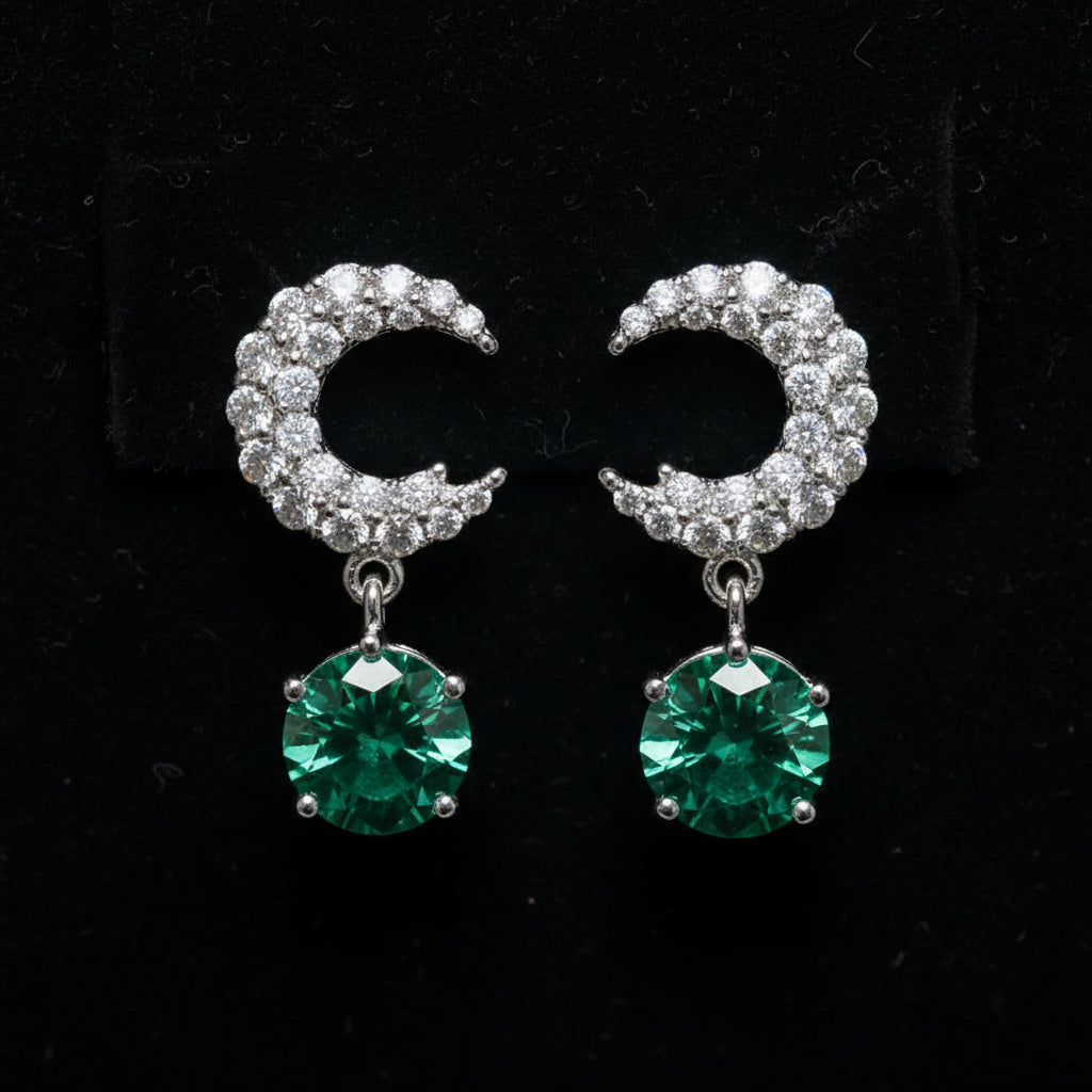 Lune d’Or Forest Earrings