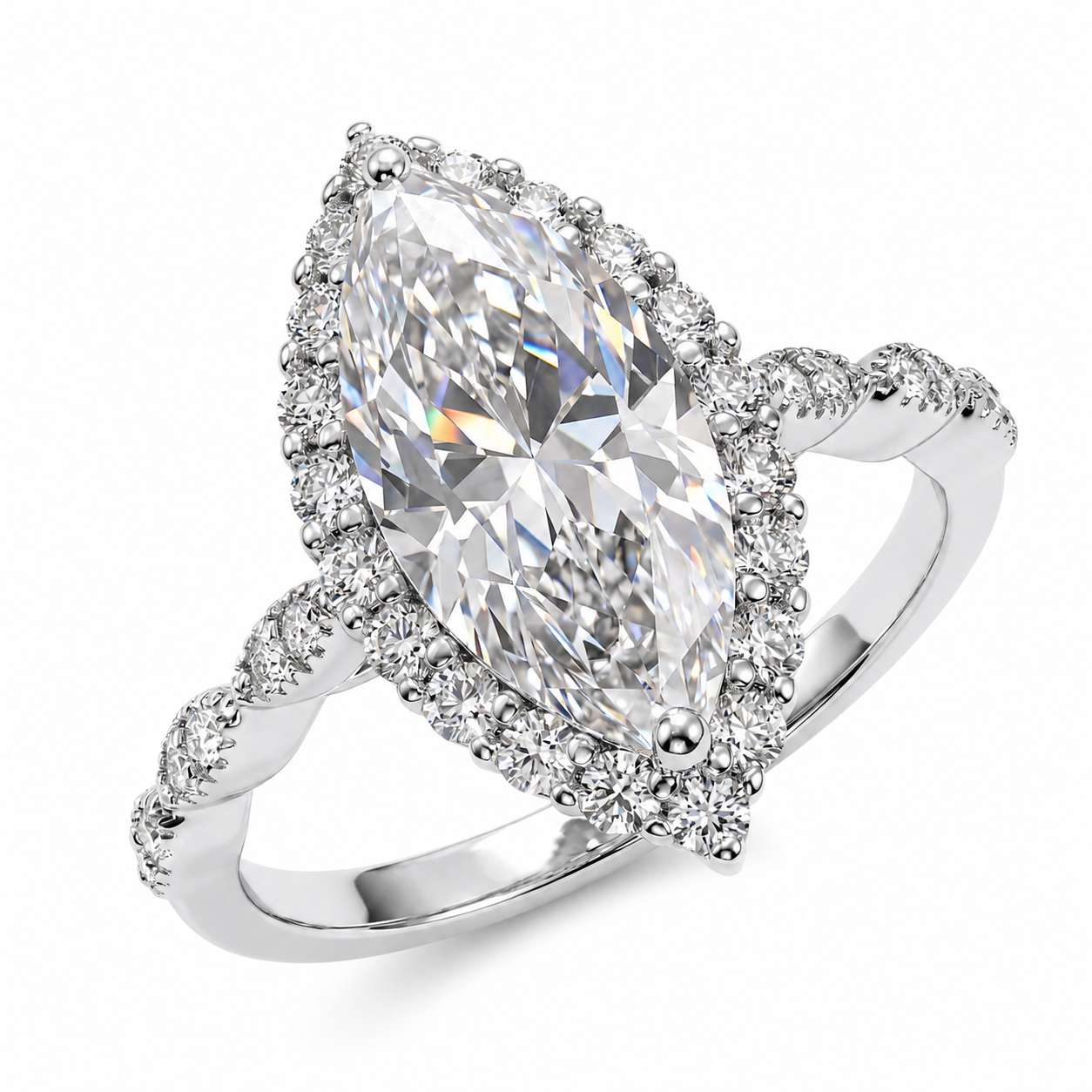 Marquis Éclat Ring