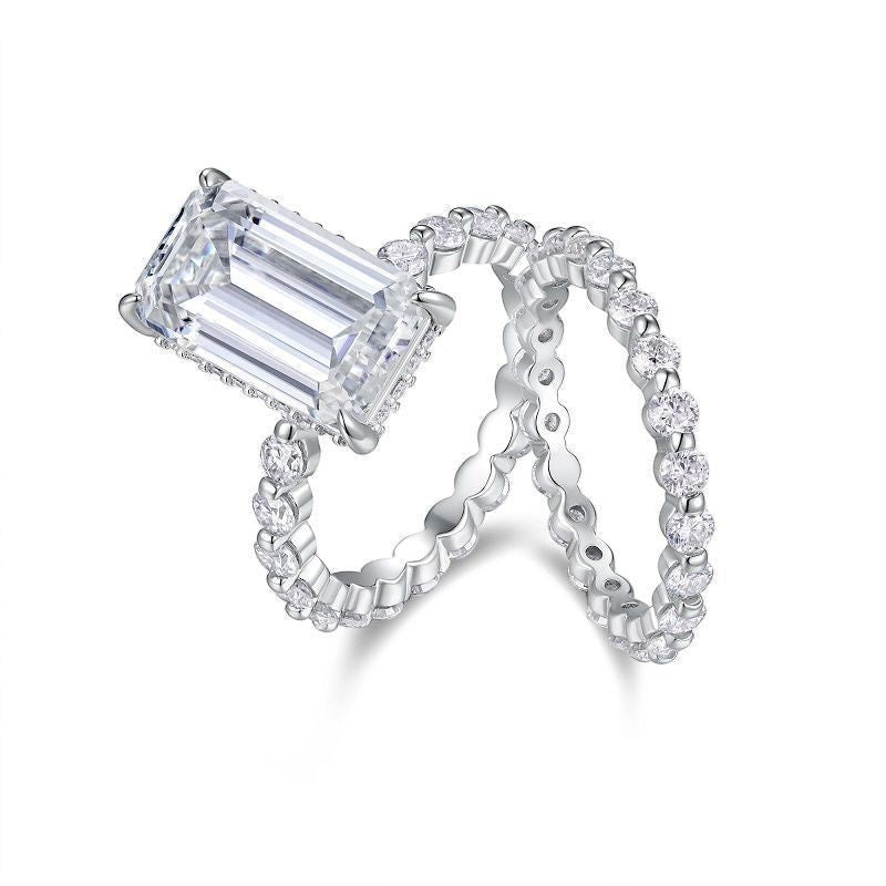 18K White Gold Vermeil