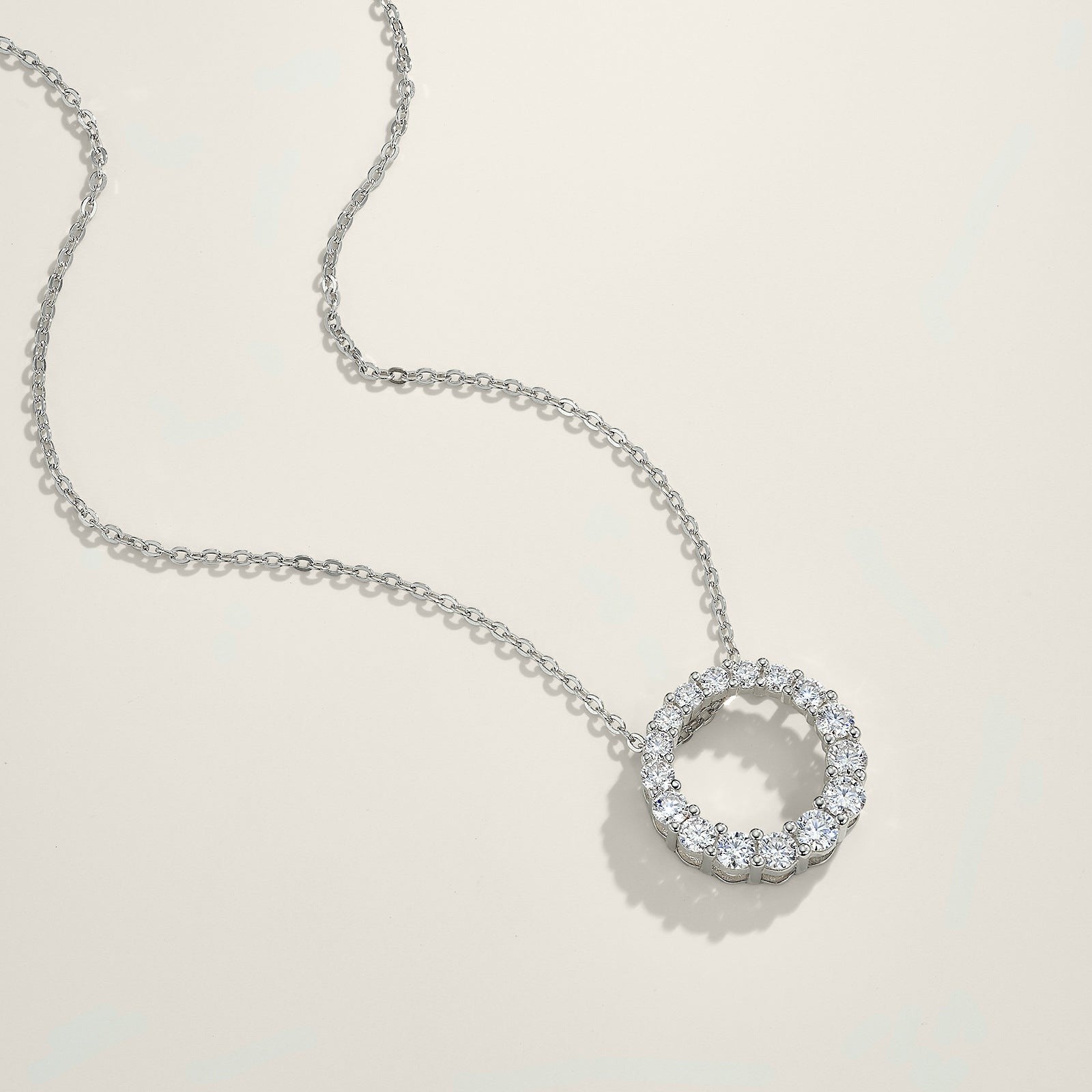18K White Gold Vermeil