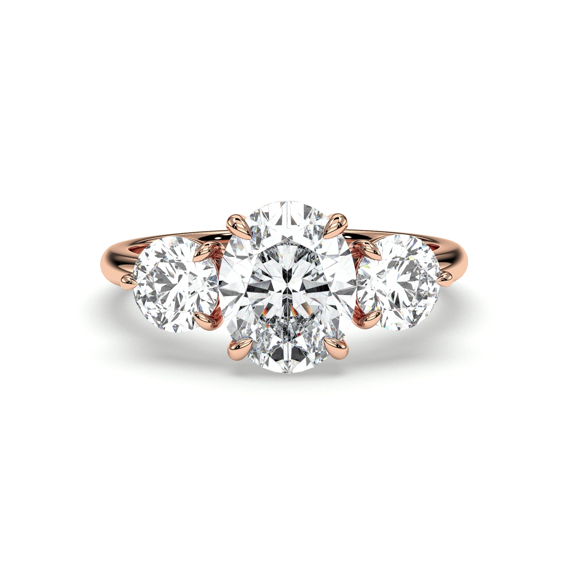 18K Rose Gold Vermeil