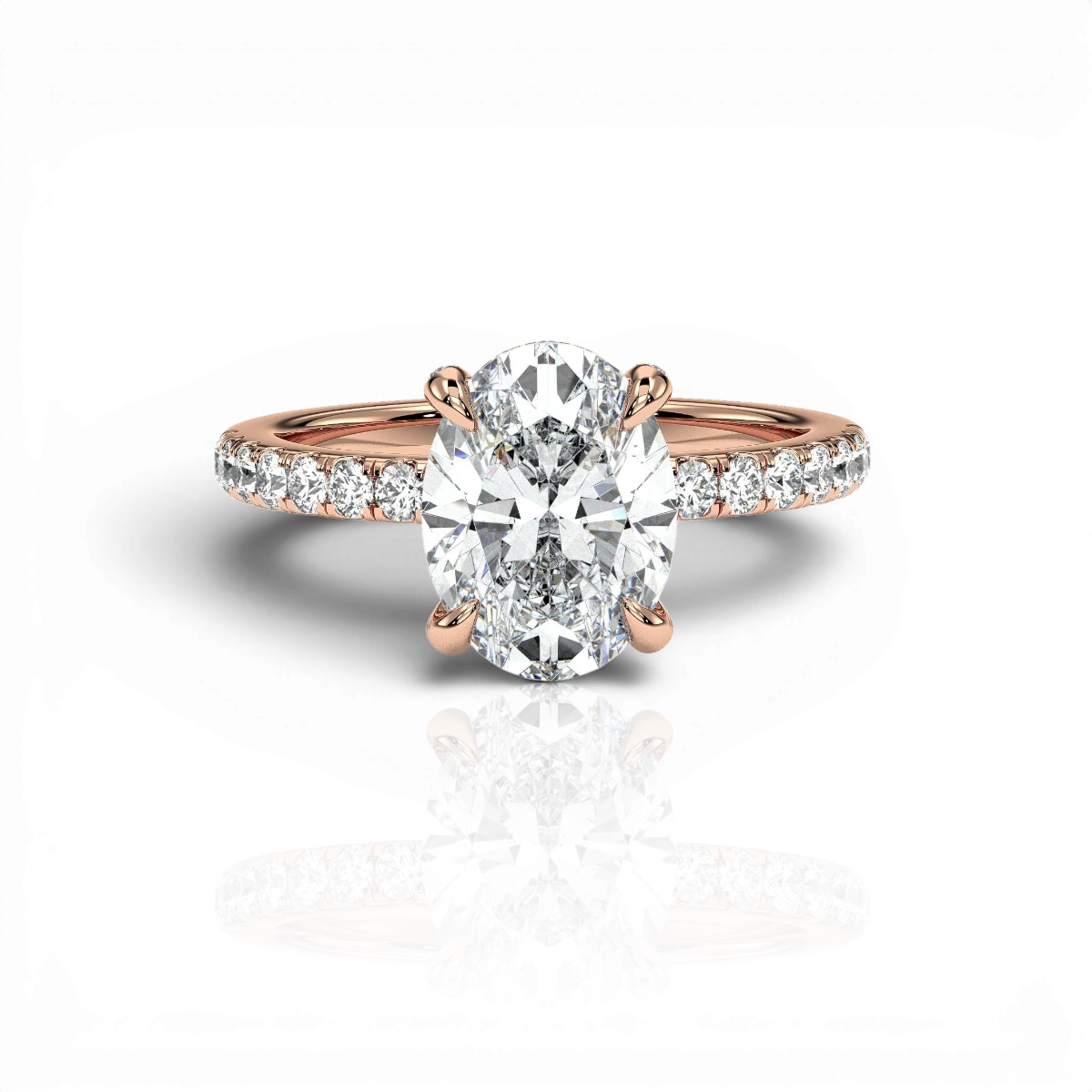 18K Rose Gold Vermeil