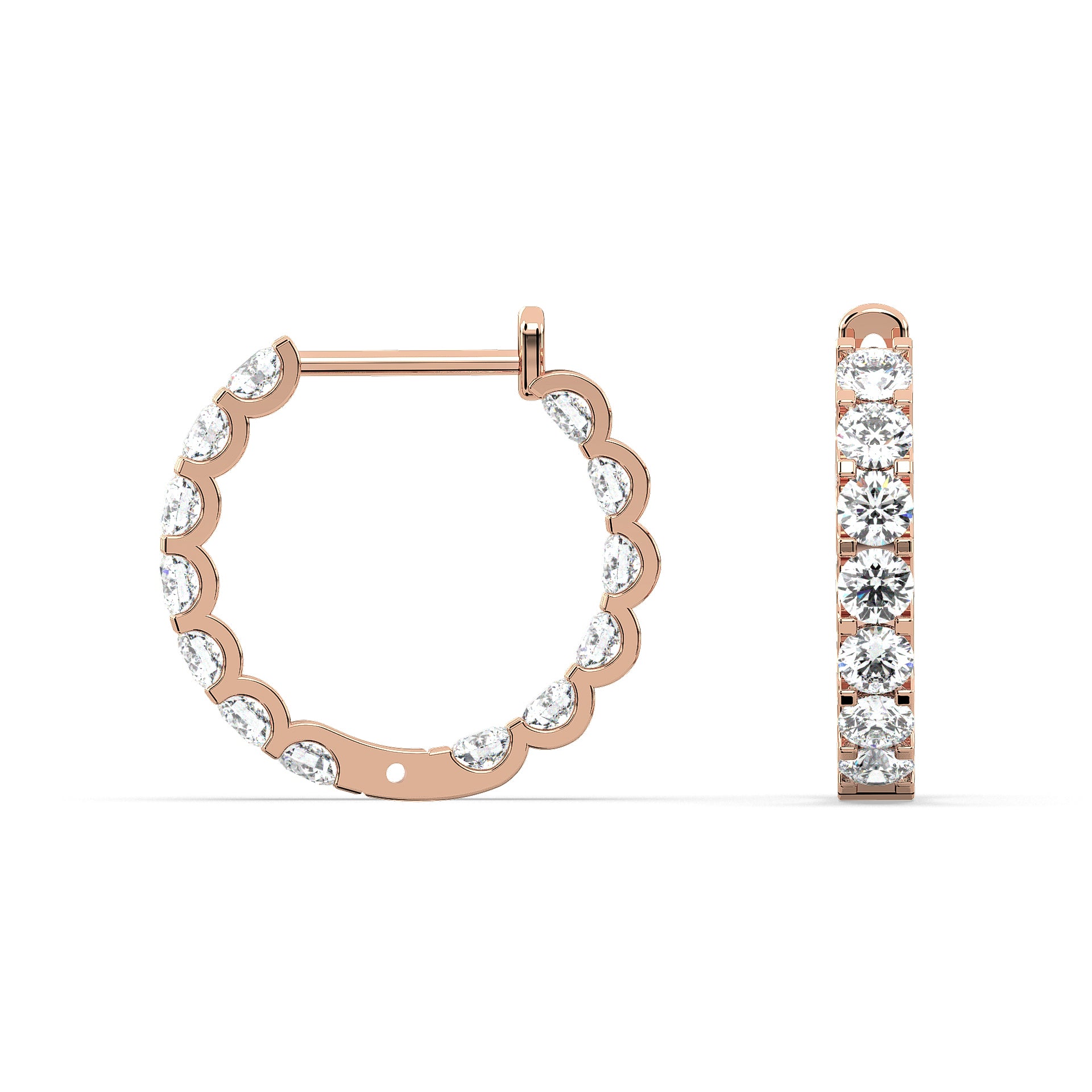 18K Rose Gold Vermeil