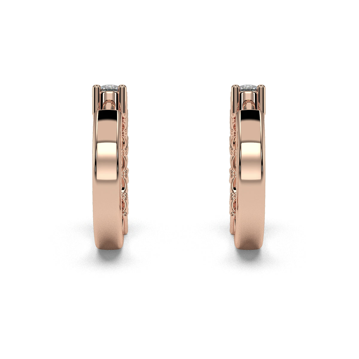 18K Rose Gold Vermeil