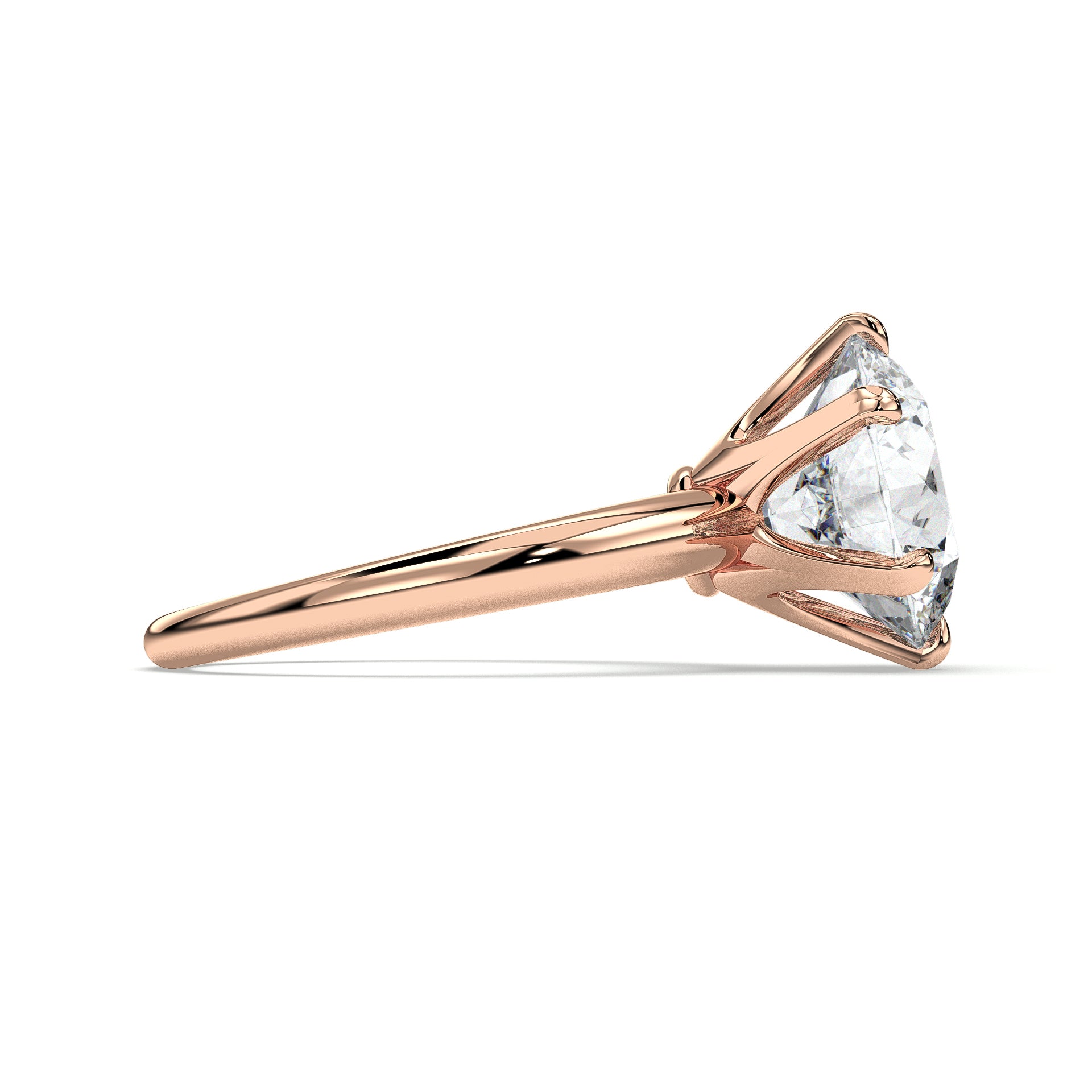 18K Rose Gold Vermeil / 5.00 CARAT