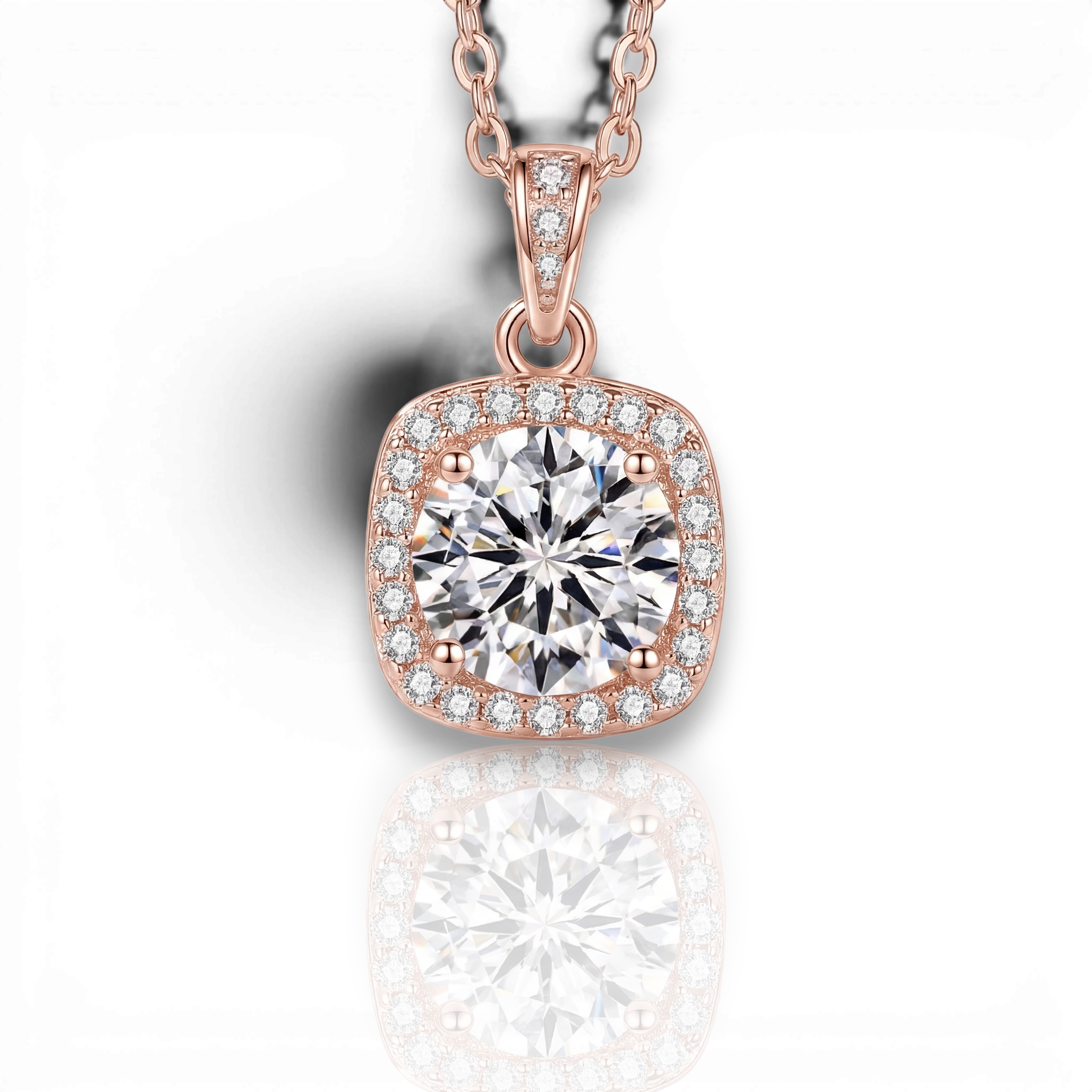 18K Rose Gold Vermeil / 2.00 CARAT