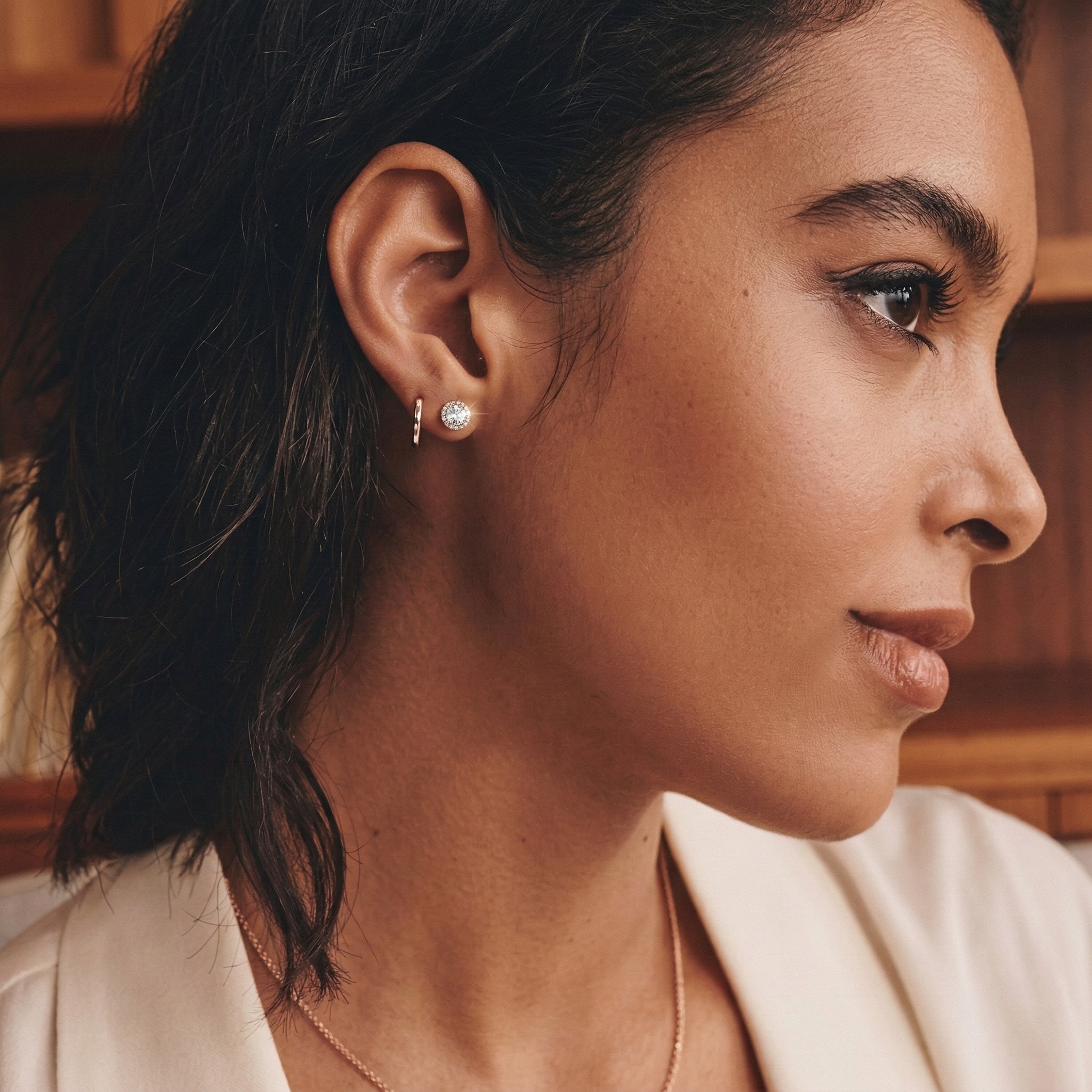 Halo Éternelle Earrings