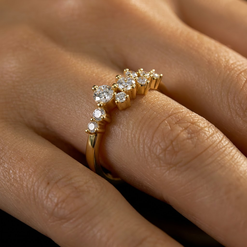 Cascade Glacée Ring