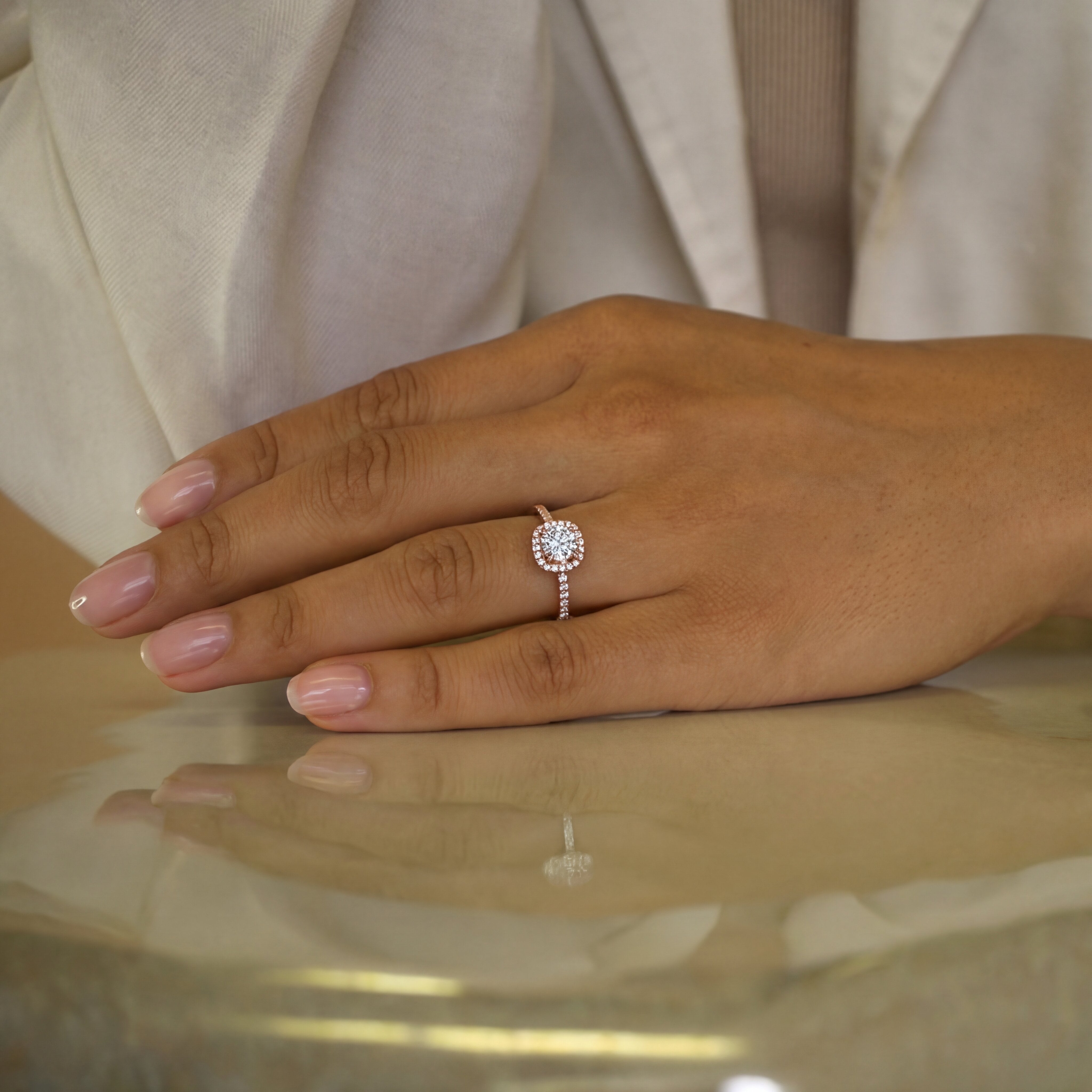 Étoile Blanche Ring