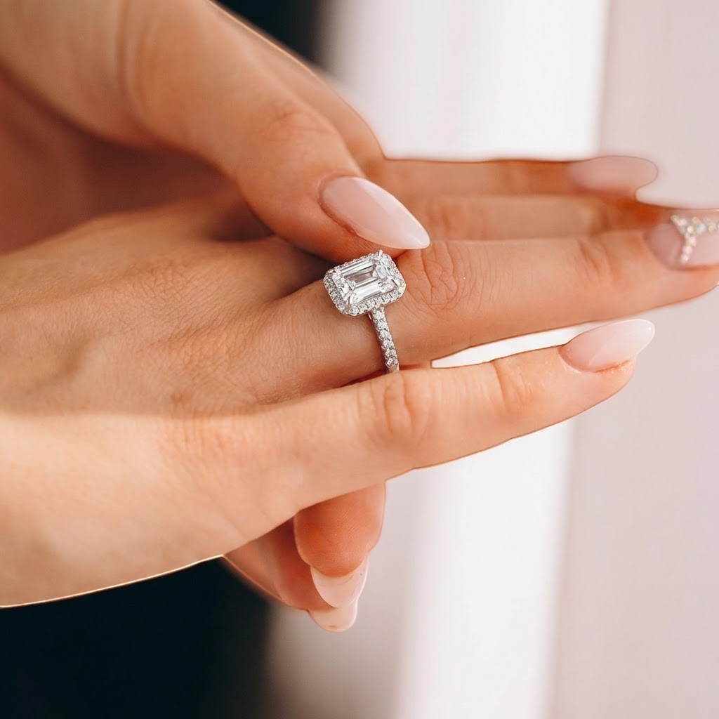 18K White Gold Vermeil, 18K White Gold Vermeil / Lifestyle