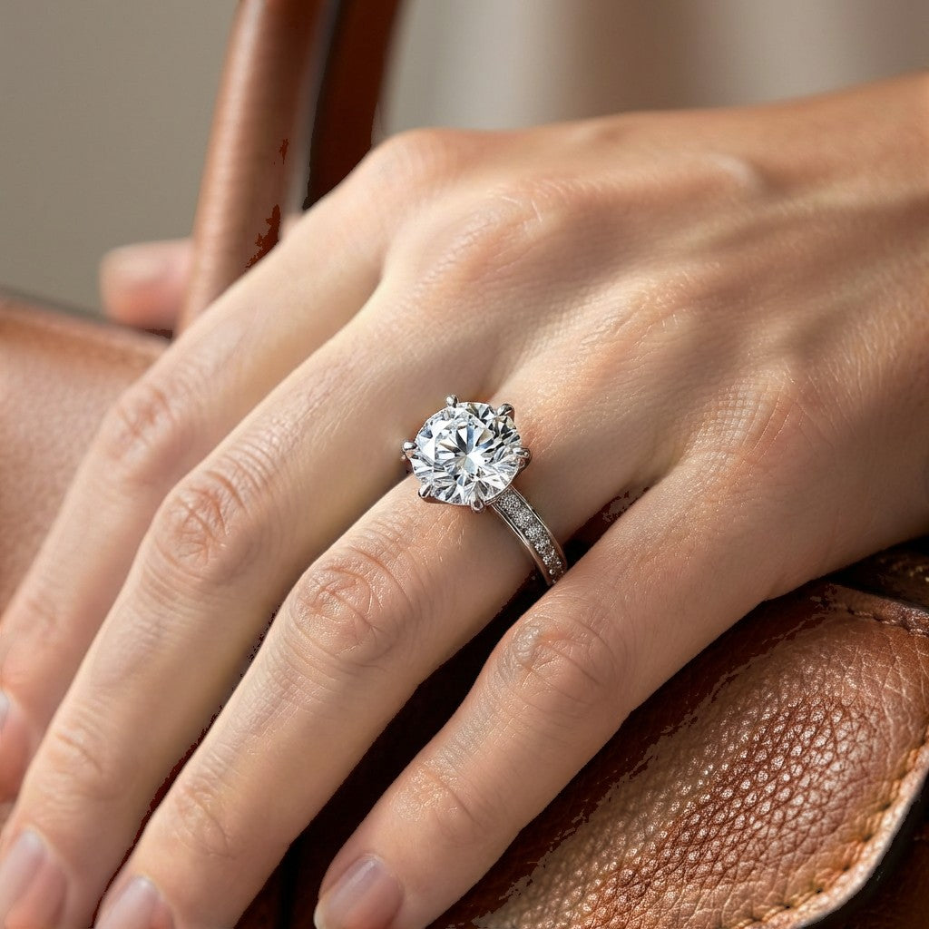 18K White Gold Vermeil, 18K White Gold Vermeil / Lifestyle