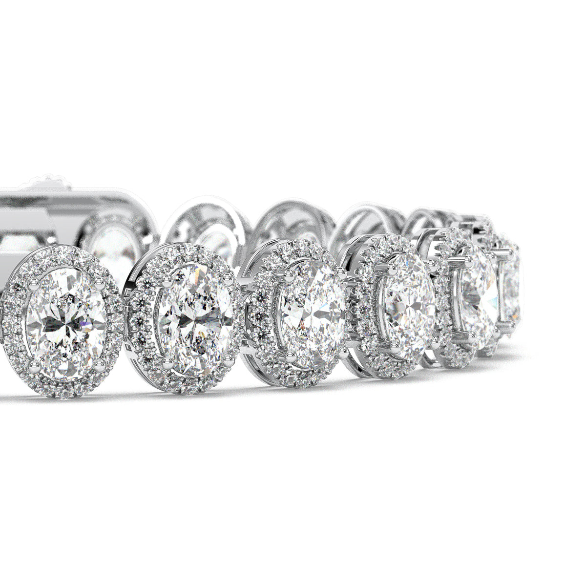 18K White Gold Vermeil