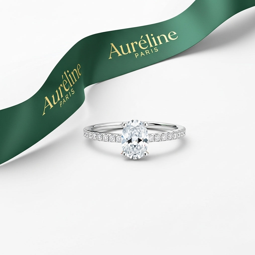 Ovale Discrète Ring